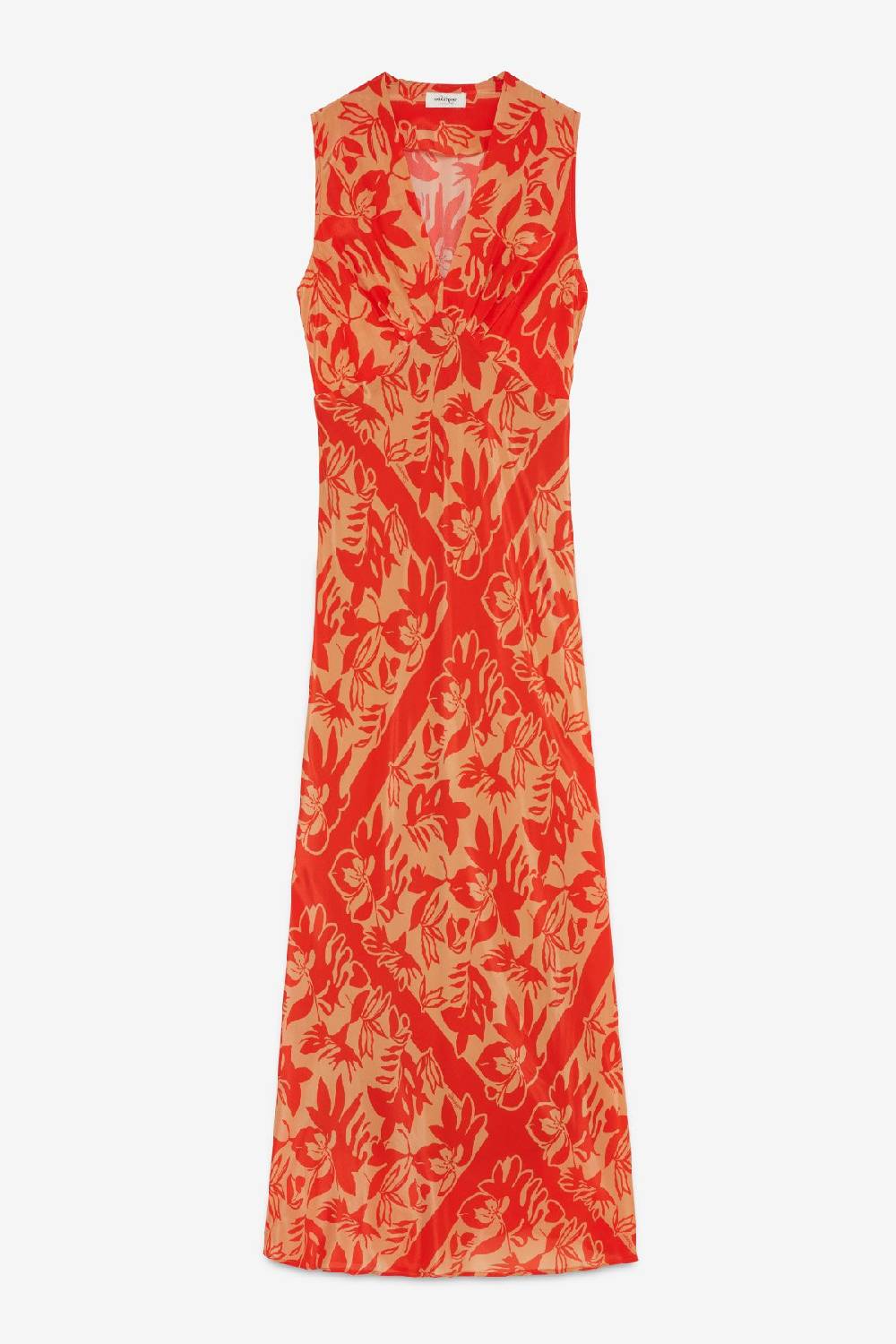 ottod'Ame Printed viscose long dress Nuovo