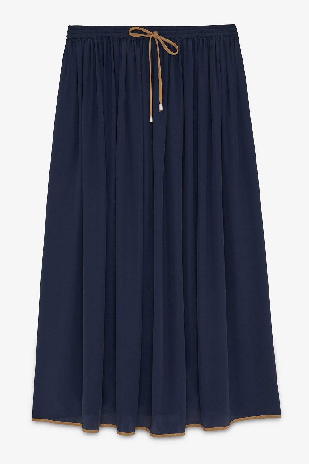ottod'Ame Silk-blend long skirt Promozione