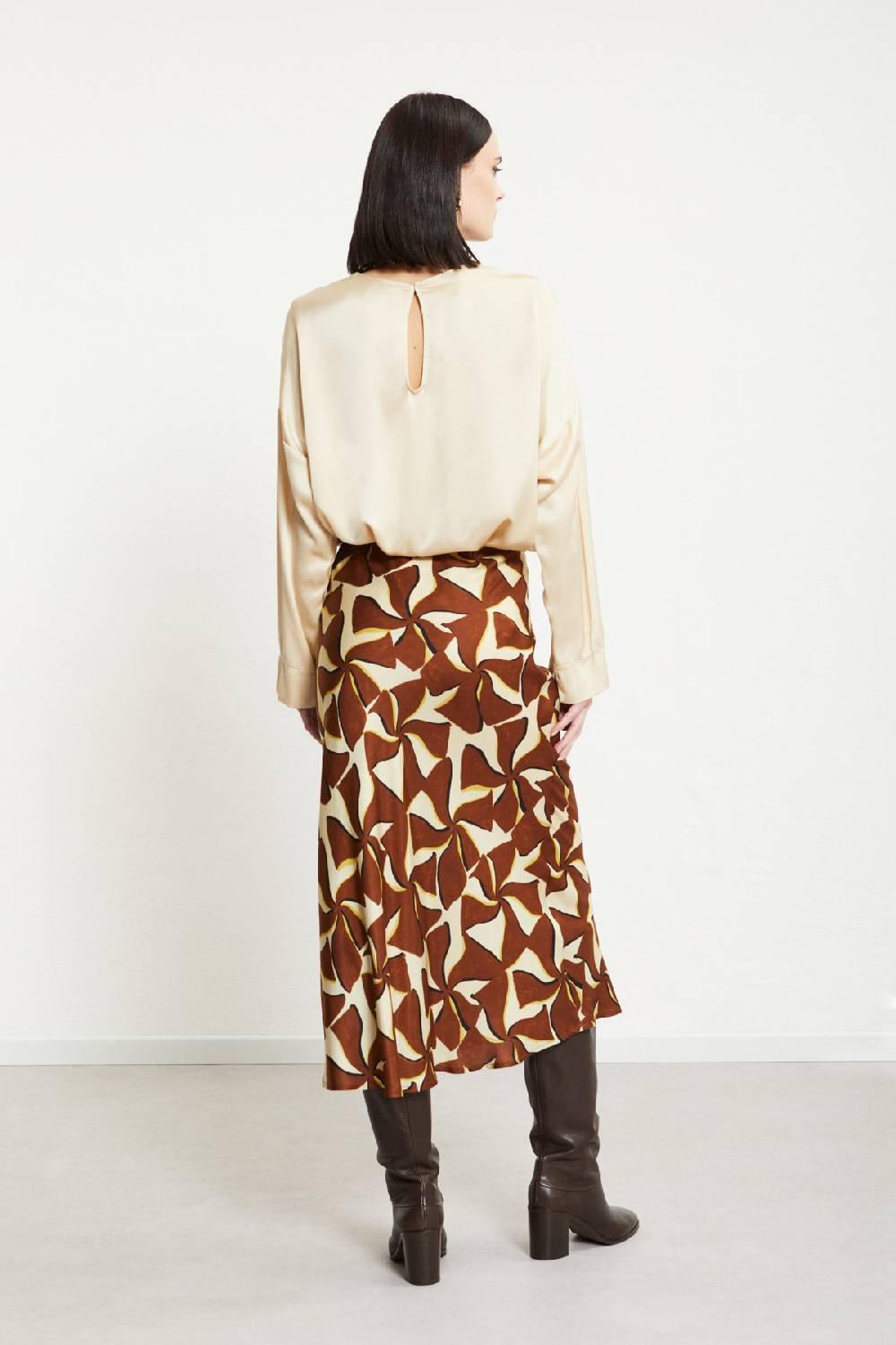 ottod'Ame Viscose midi skirt Qualità Garantita