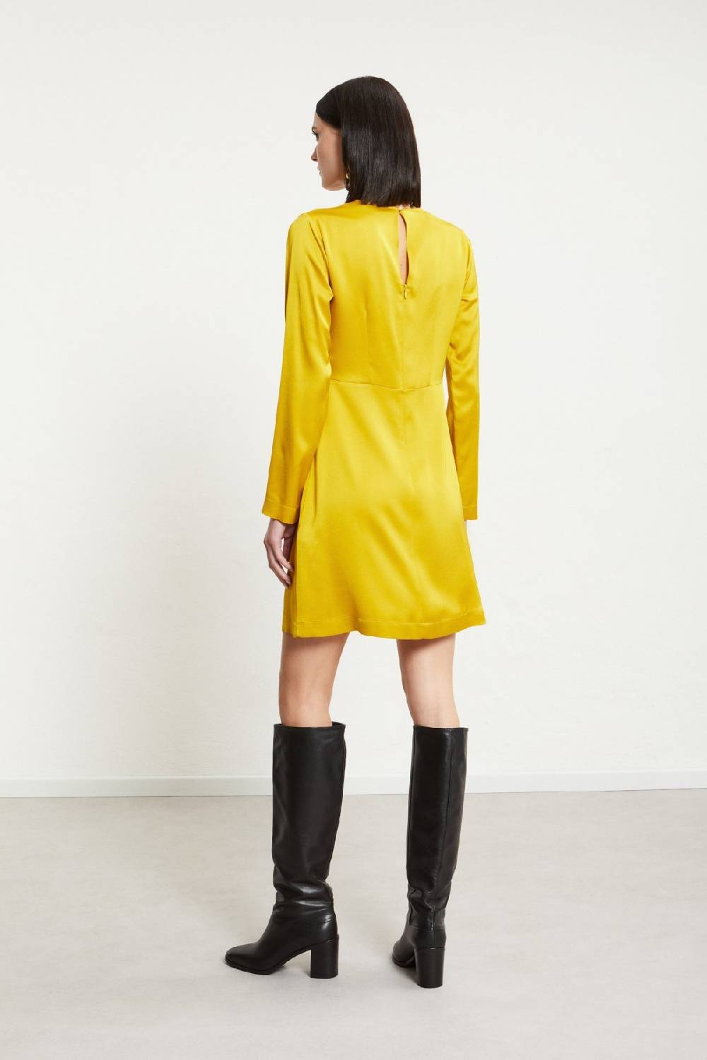 ottod'Ame Viscose short dress with knot Acquista Ora