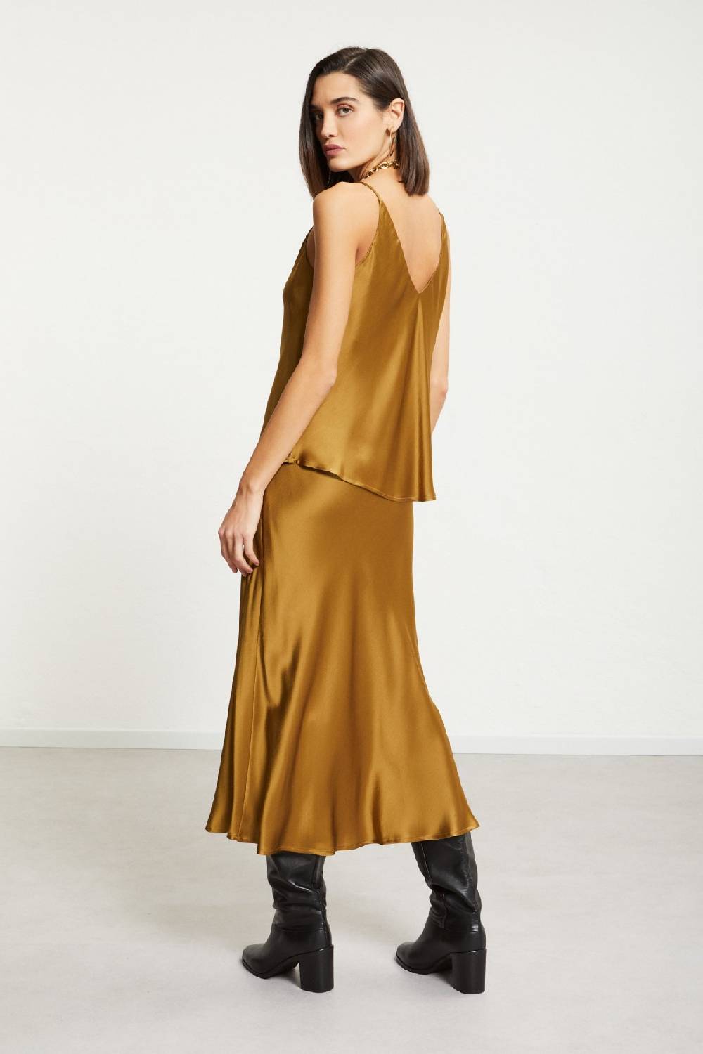 ottod'Ame Viscose long skirt Shopping Online