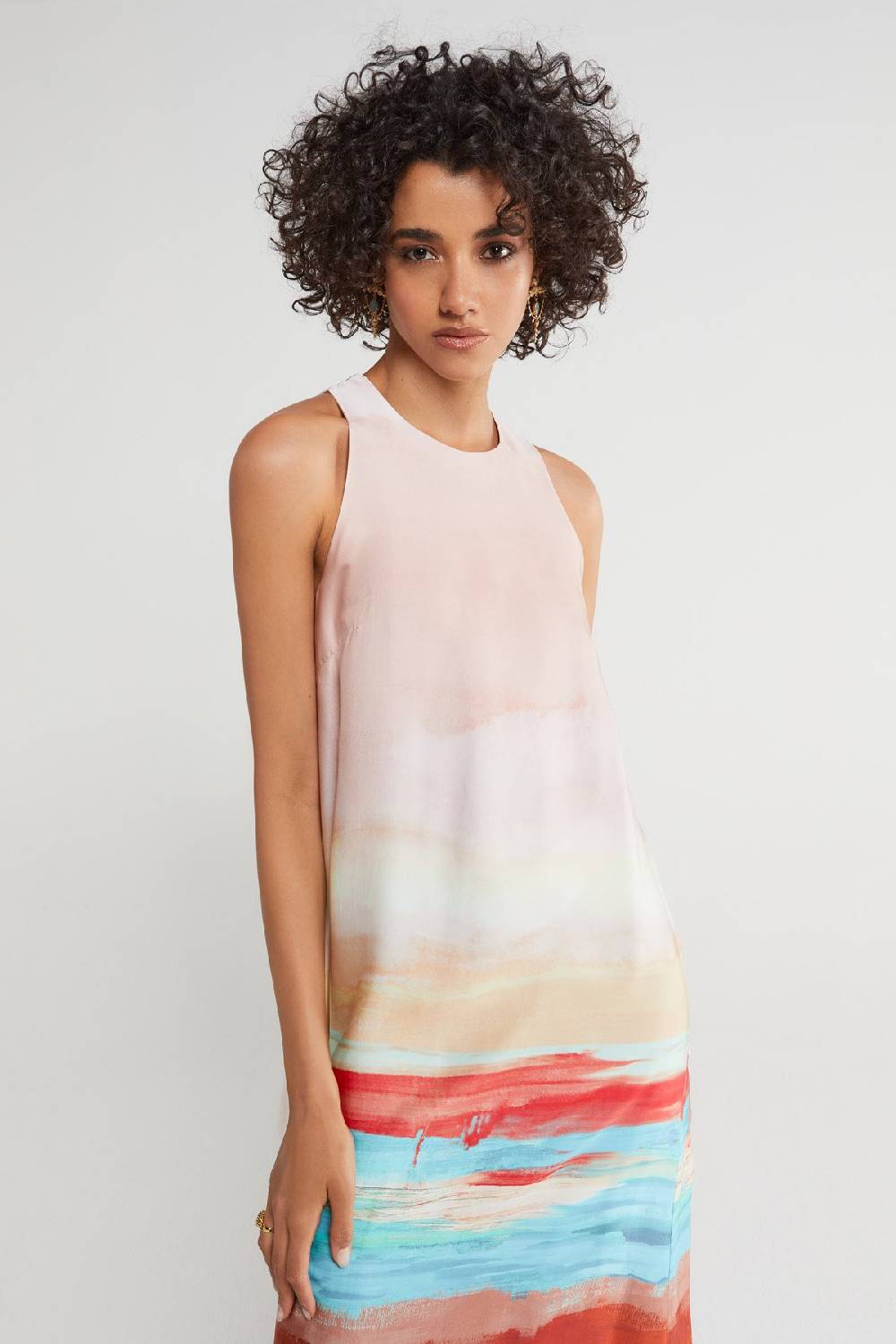 ottod'Ame Fluid viscose dress Presa