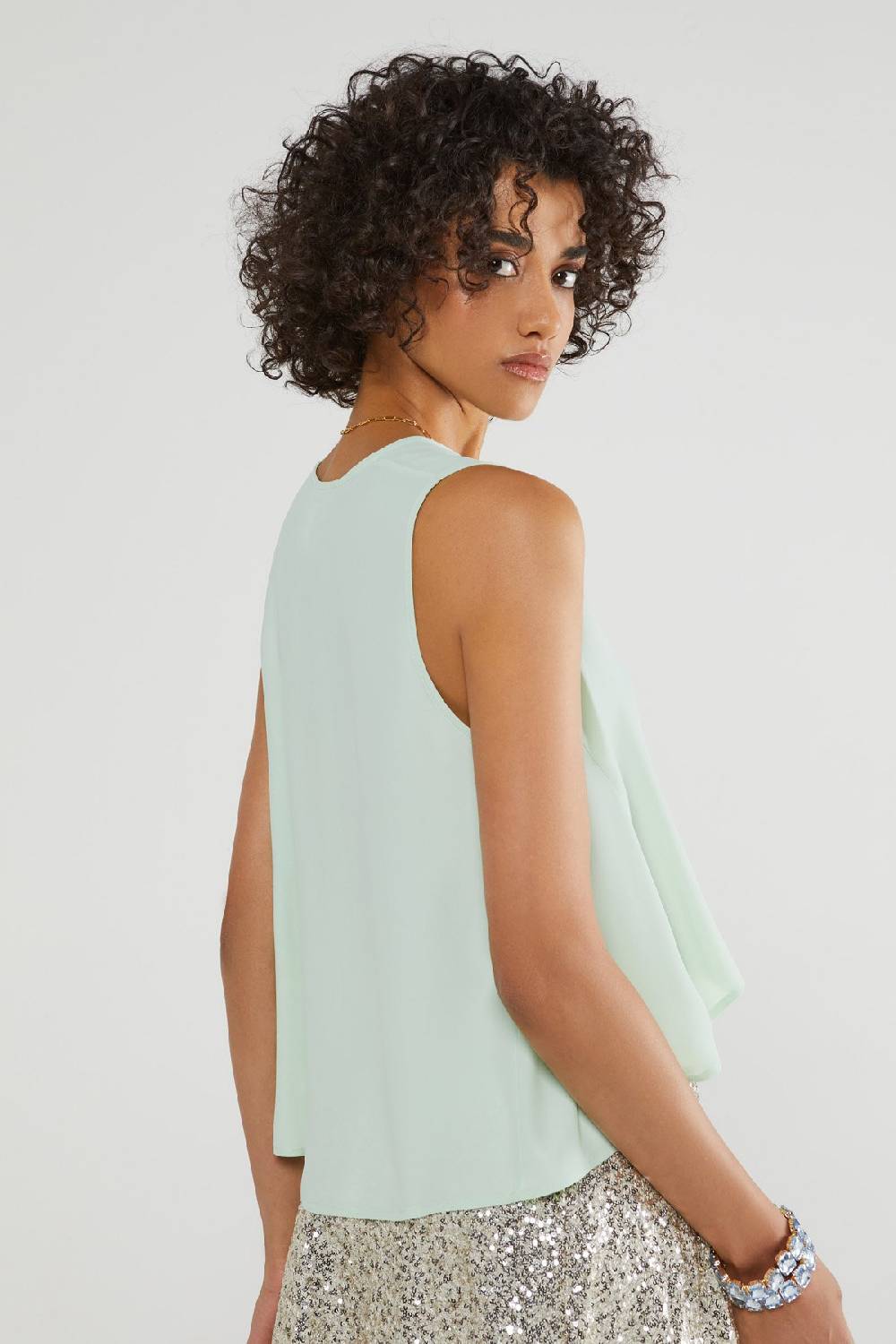 ottod'Ame Silk blend top In Vendita