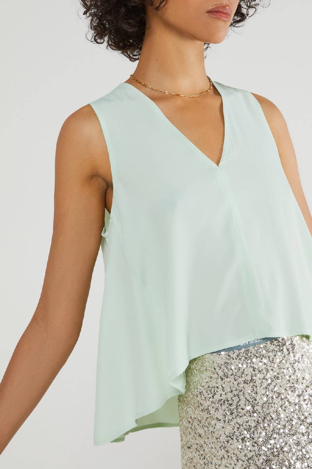 ottod'Ame Silk blend top In Vendita