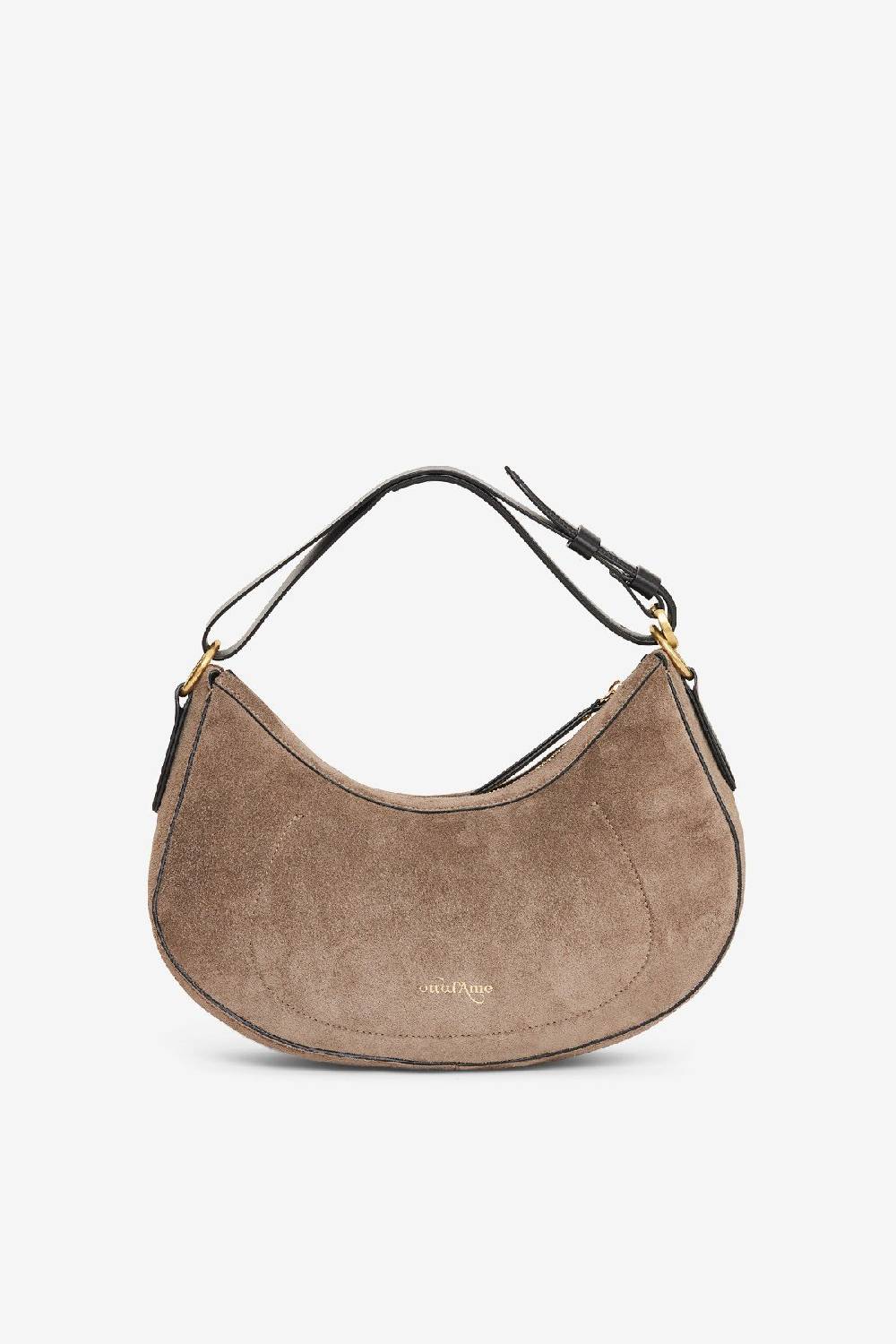 ottod'Ame Leather belly maxi bag In Saldo