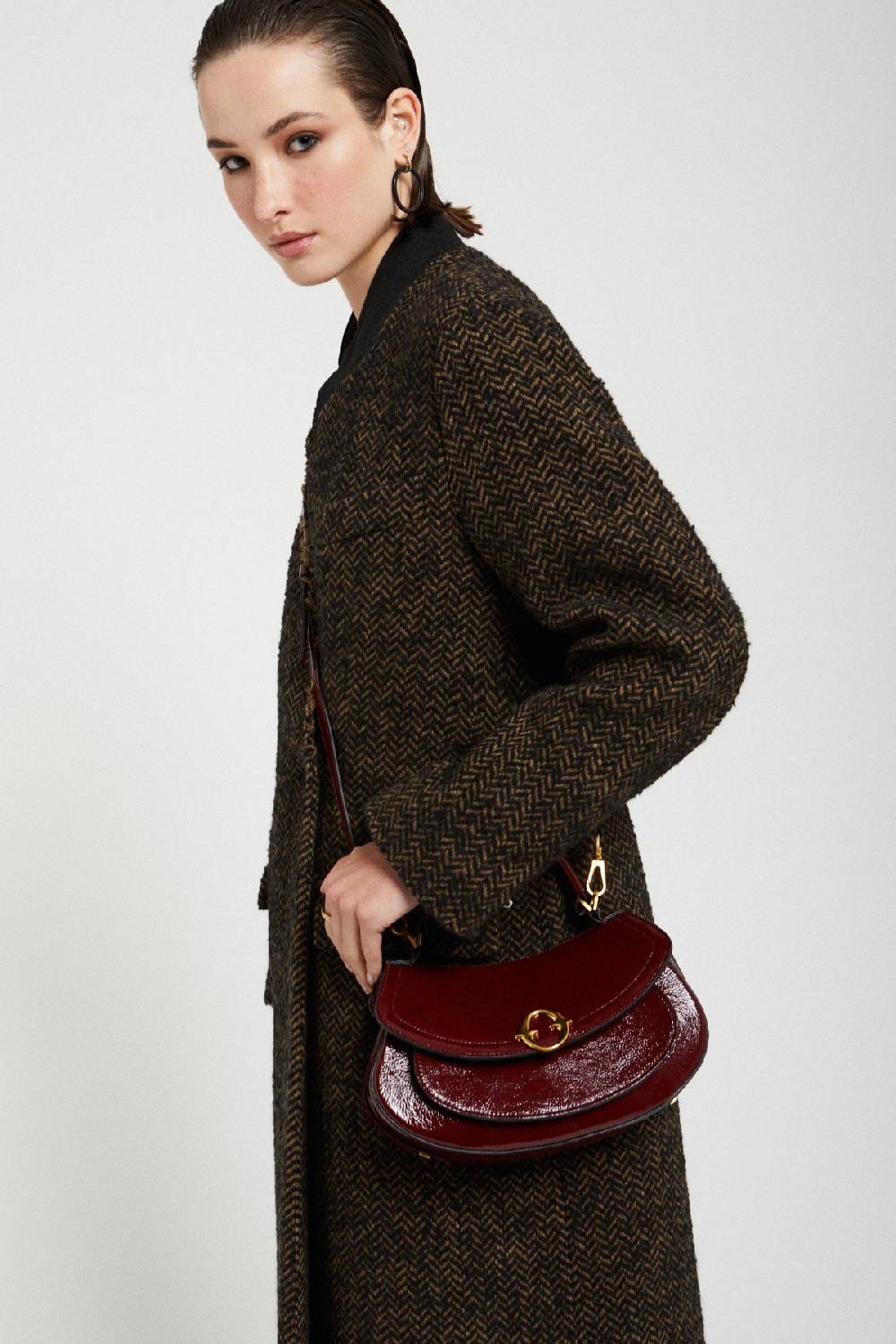 ottod'Ame Leather belly mini bag Nuova
