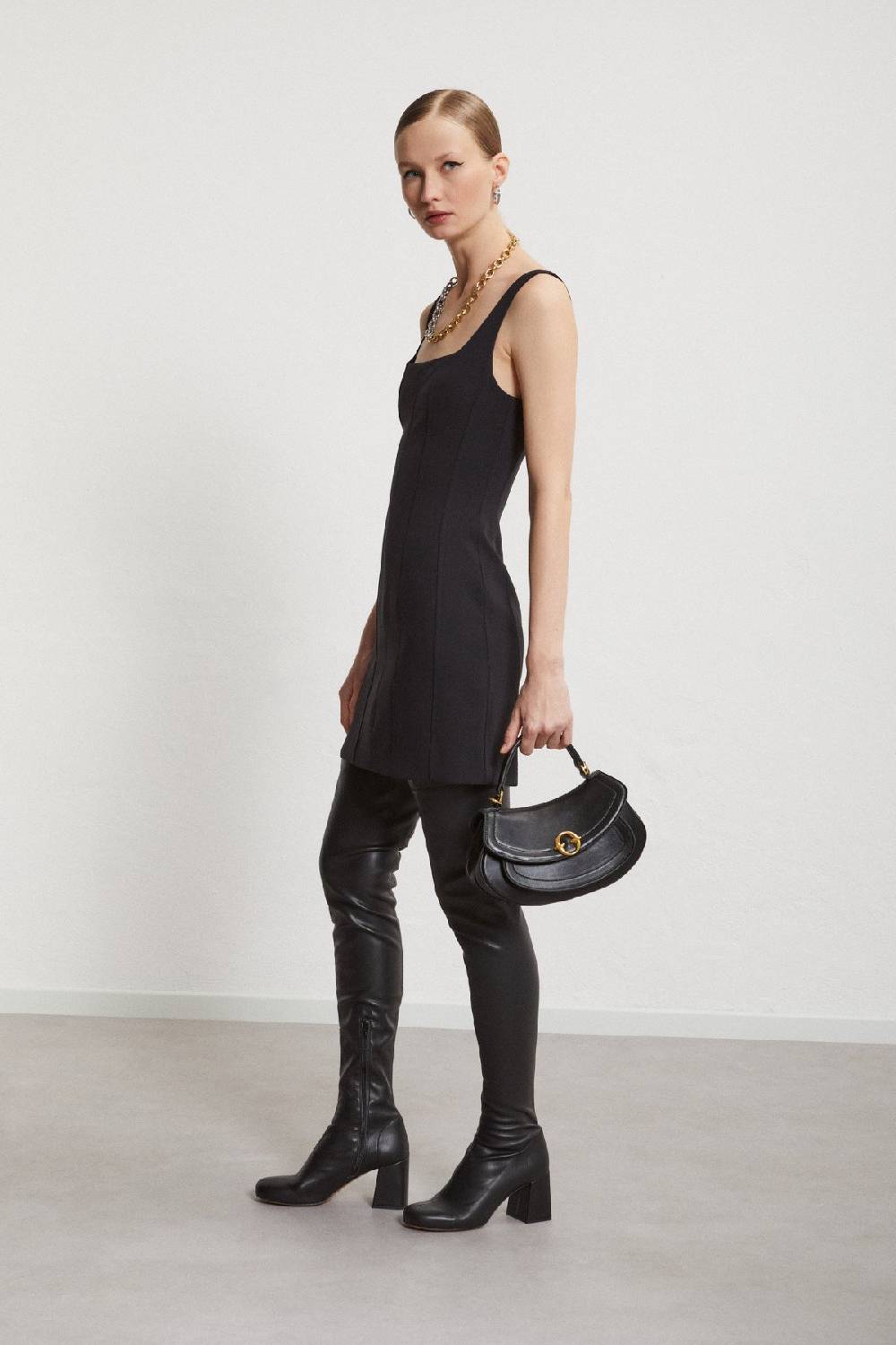 ottod'Ame Leather belly mini bag Moda