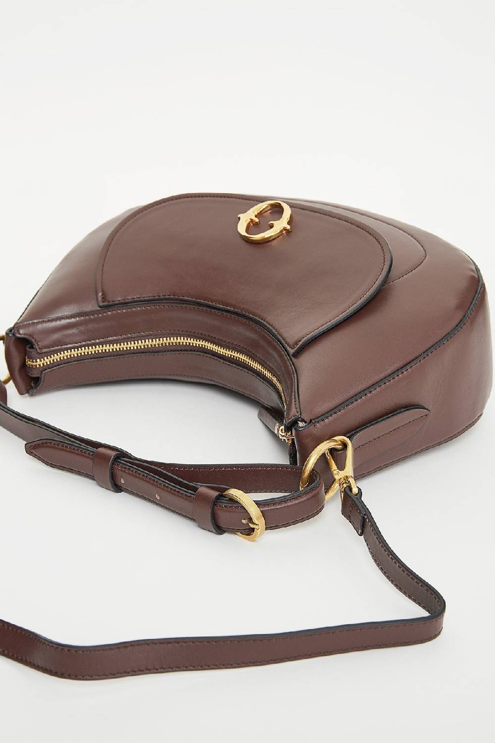 ottod'Ame Leather belly maxi bag Italia