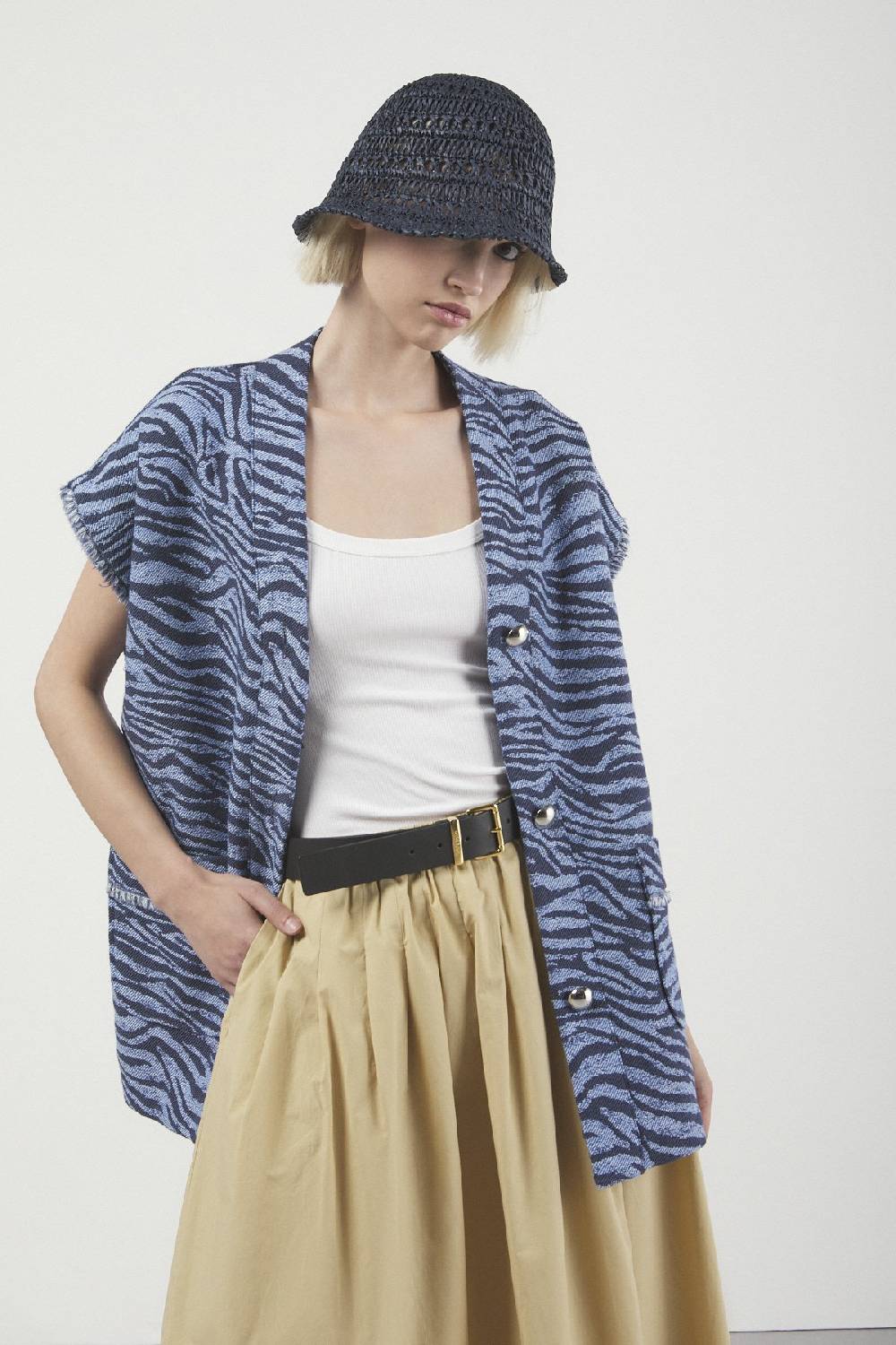 ottod'Ame Cotton blend waistcoat Pezzi Unici