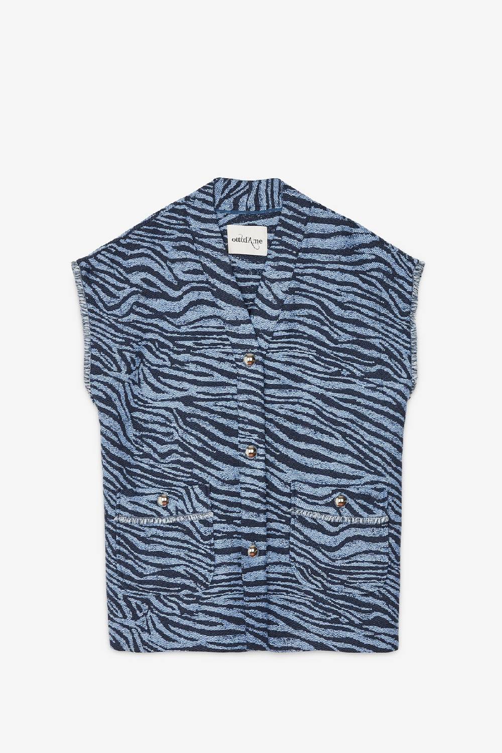 ottod'Ame Cotton blend waistcoat Pezzi Unici