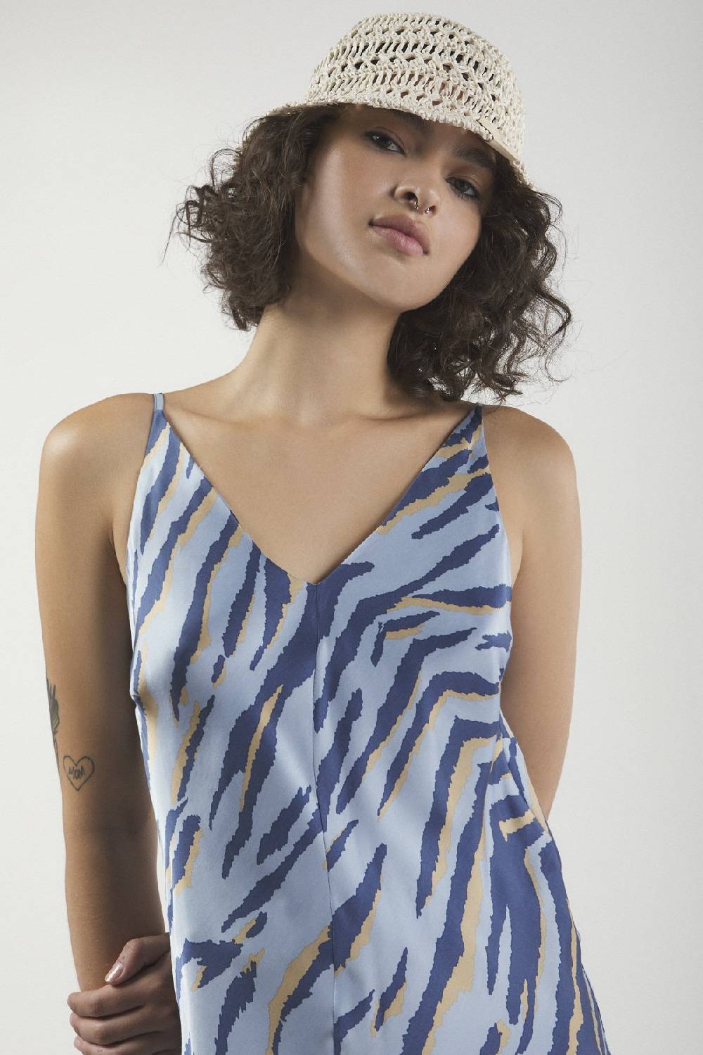 ottod'Ame Viscose long dress Qualità Garantita