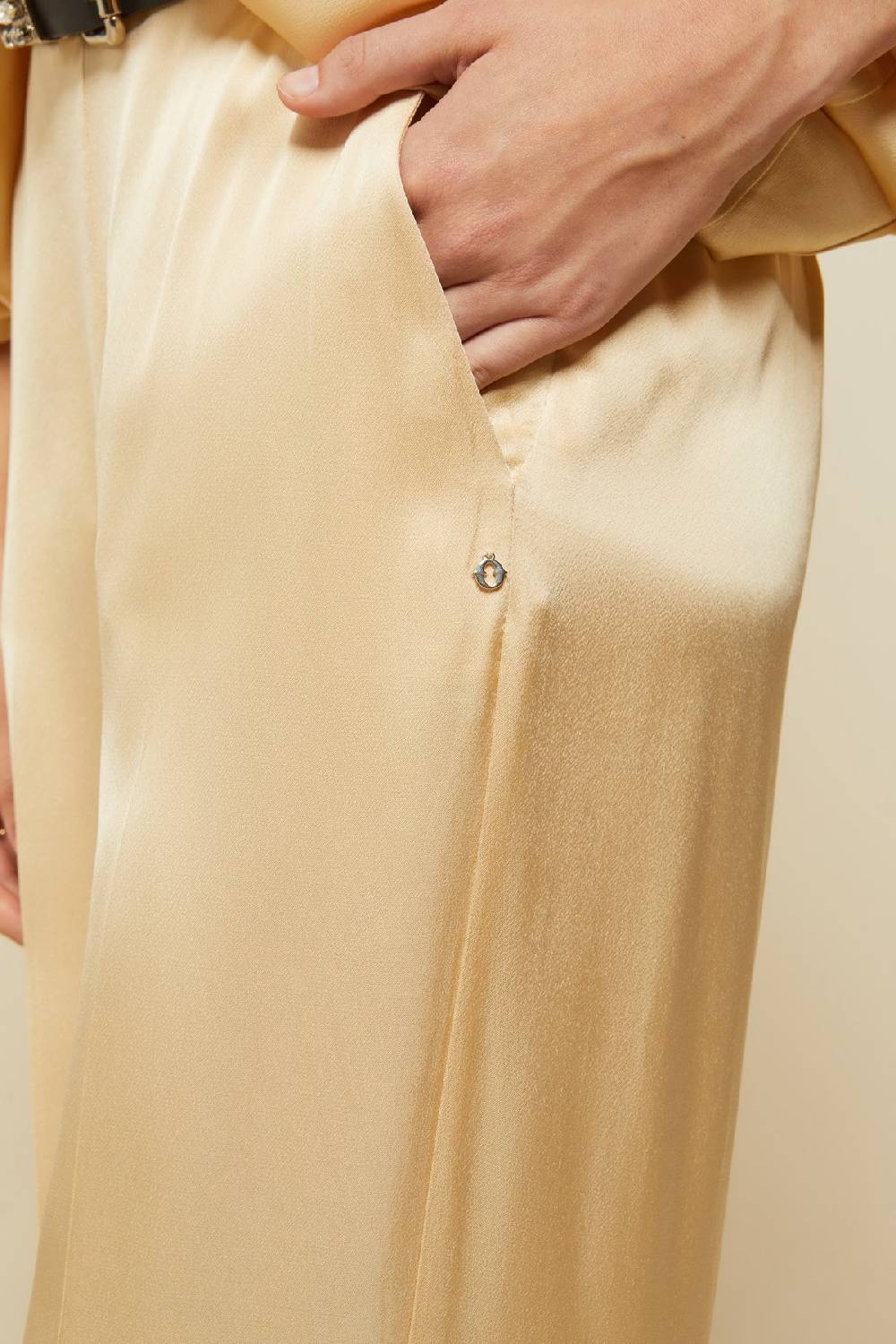 ottod'Ame Viscose palazzo trousers Convenienza
