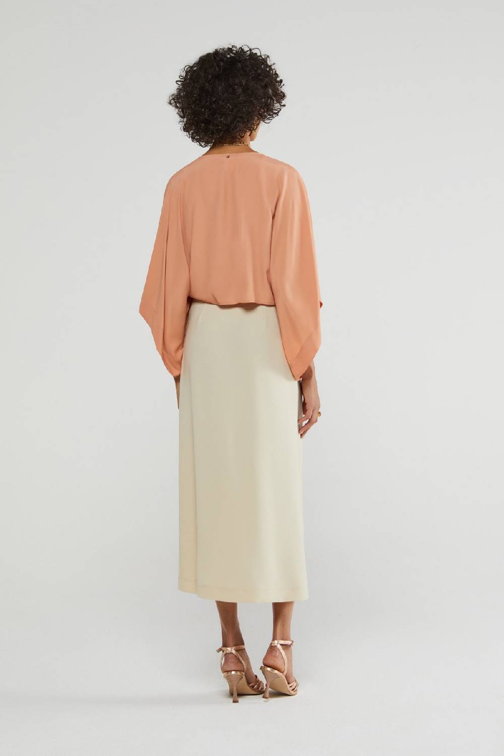 ottod'Ame Skirt with lace at the waist Offerta