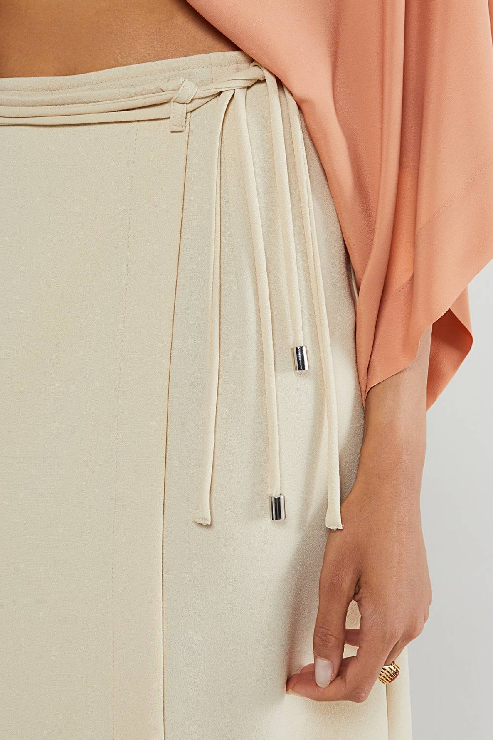 ottod'Ame Skirt with lace at the waist Offerta