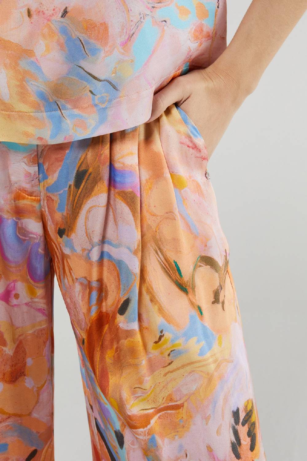 ottod'Ame Viscose palazzo trousers Hotsell