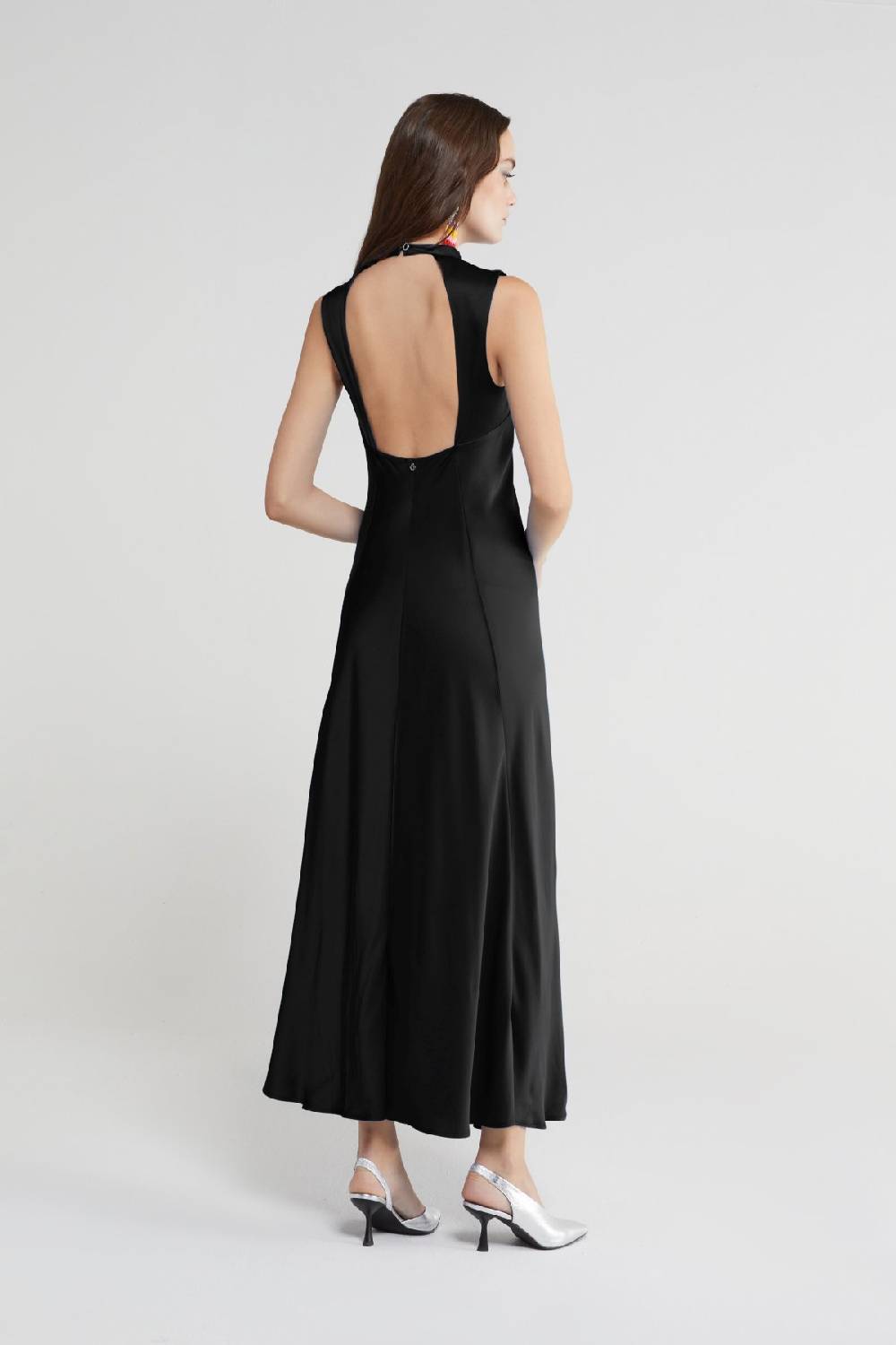 ottod'Ame Viscose long dress Saldi Di Fabbrica