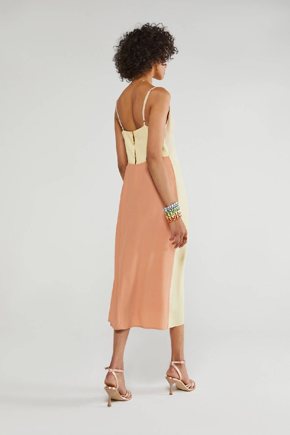 ottod'Ame Silk blend slip dress 2025