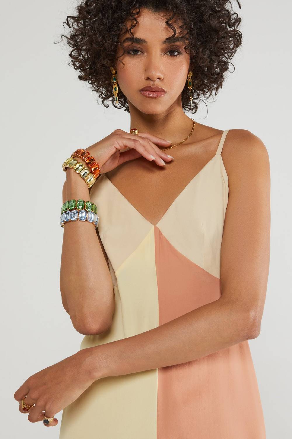 ottod'Ame Silk blend slip dress 2025