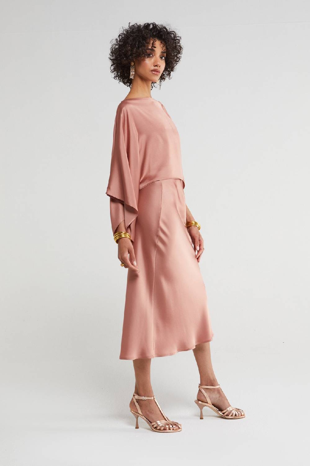 ottod'Ame Viscose midi skirt In Linea