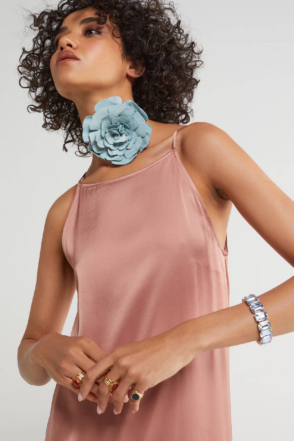 ottod'Ame Viscose midi dress Vendita