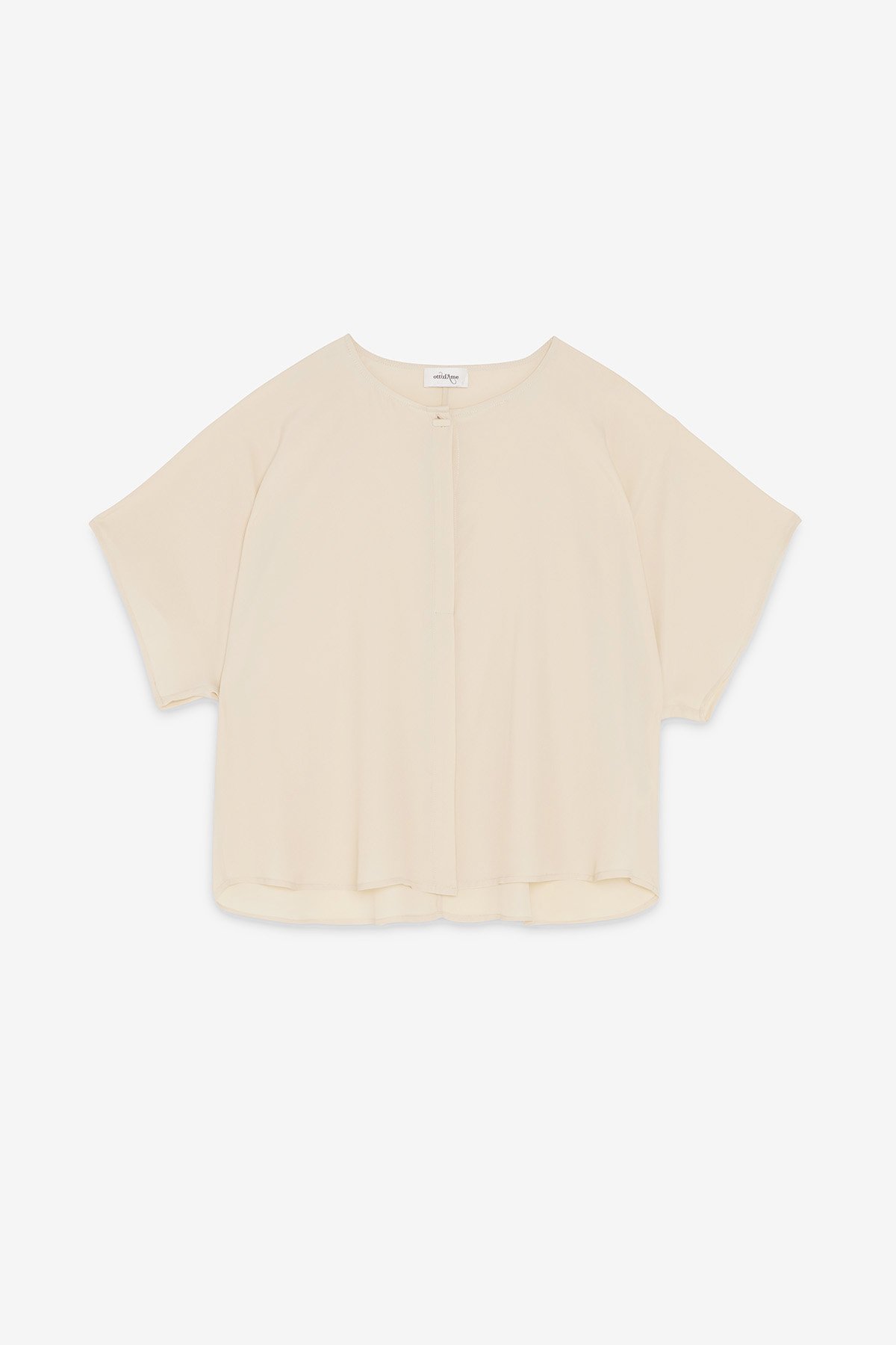ottod'Ame Silk blend half-sleeve shirt Affare Del Giorno
