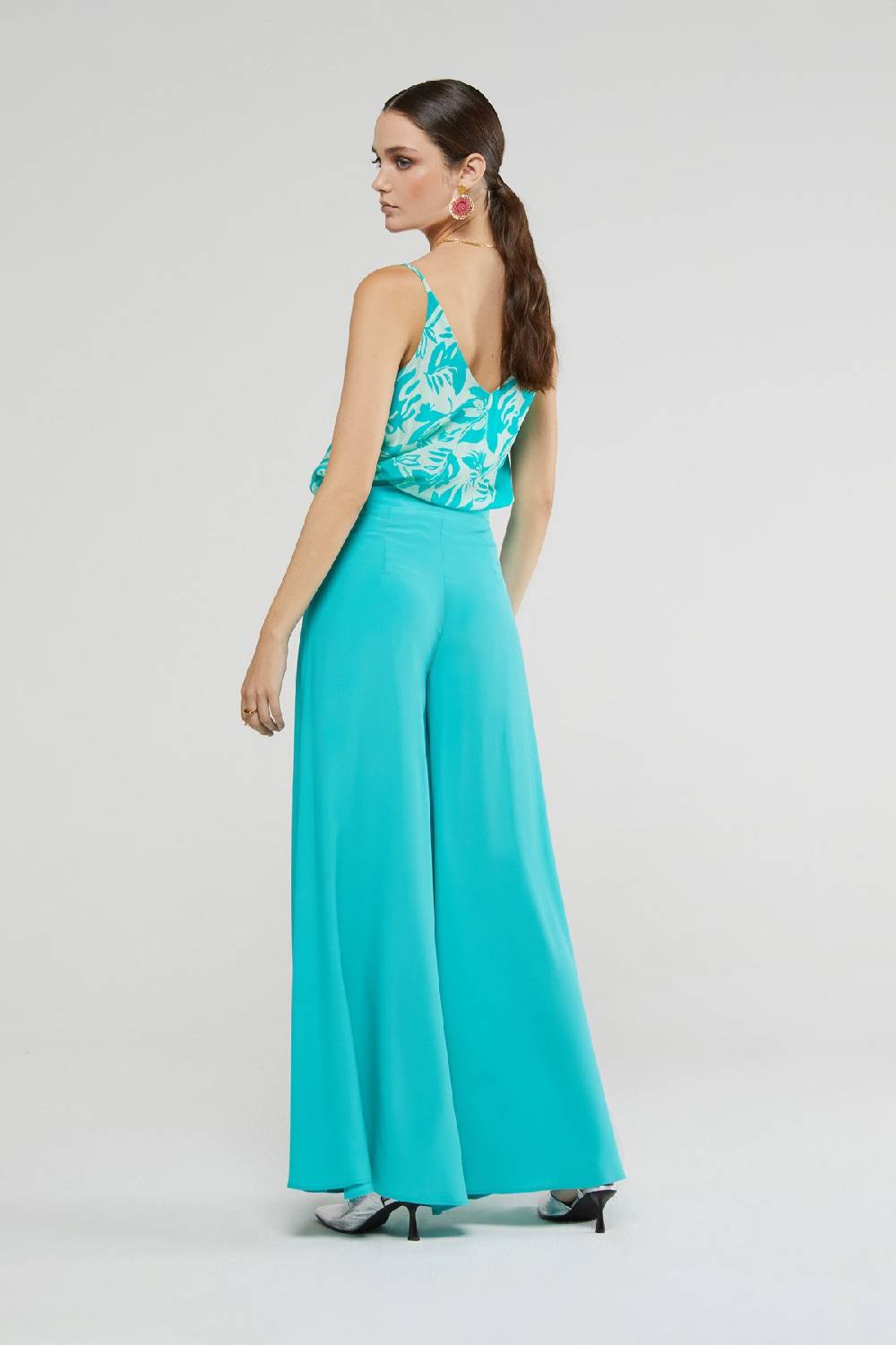 ottod'Ame Silk blend palazzo trousers Novità