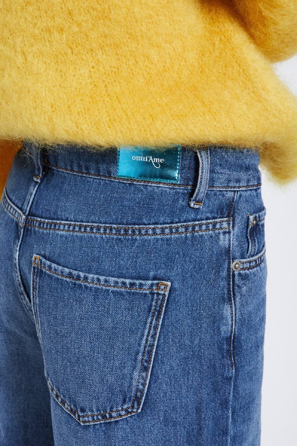 ottod'Ame Jeans Straight Ankle In Saldo