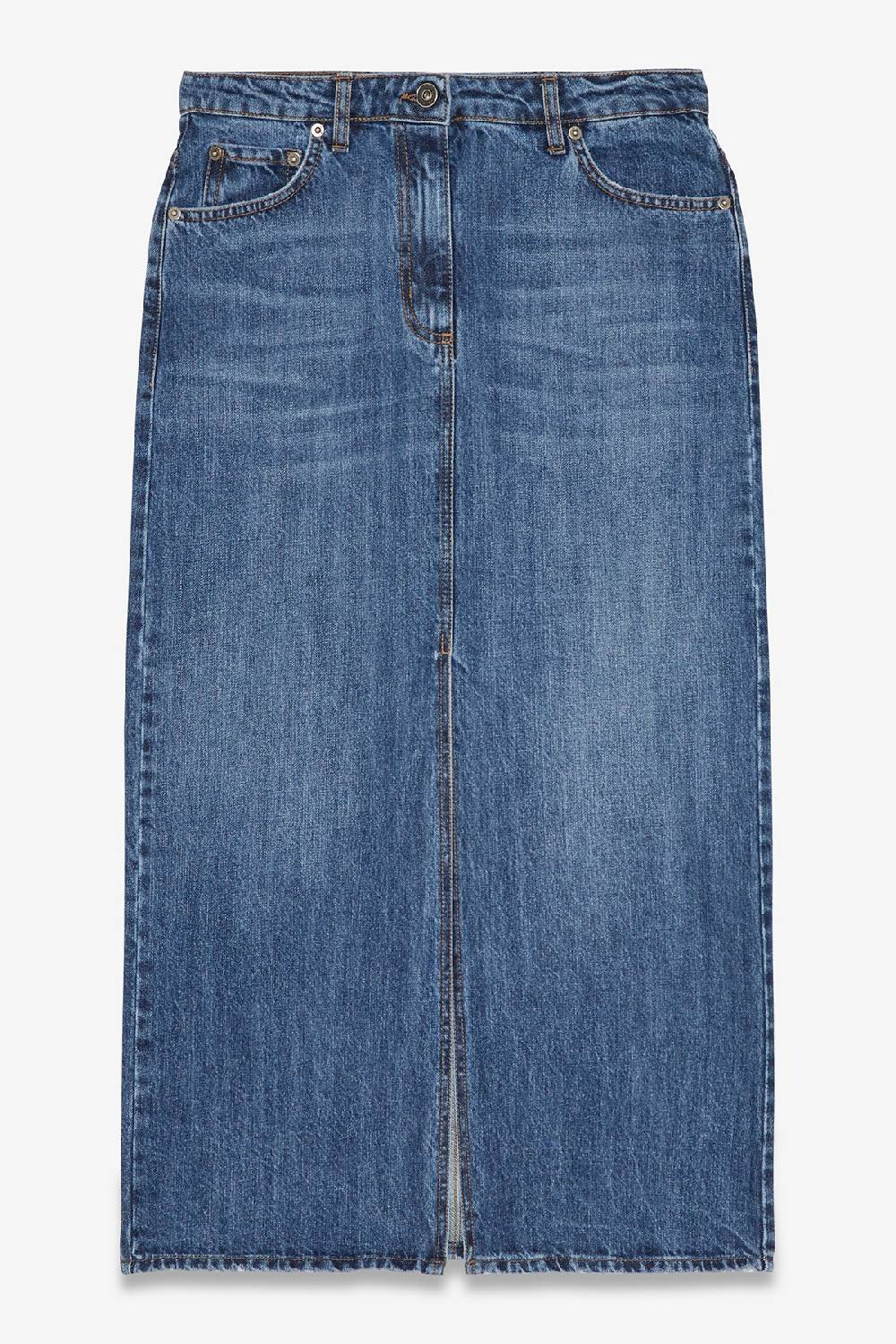 ottod'Ame Denim midi skirt Nuova