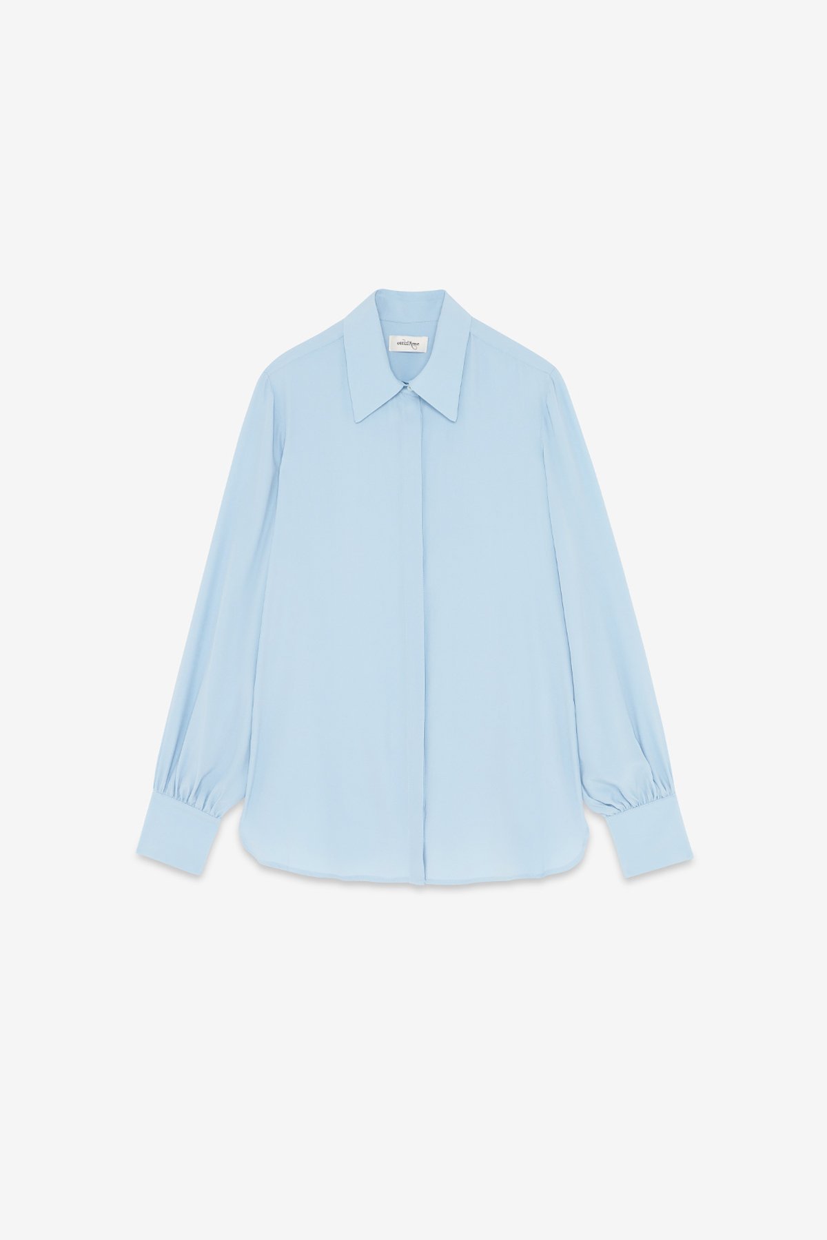 ottod'Ame Silk-blend shirt Promozione