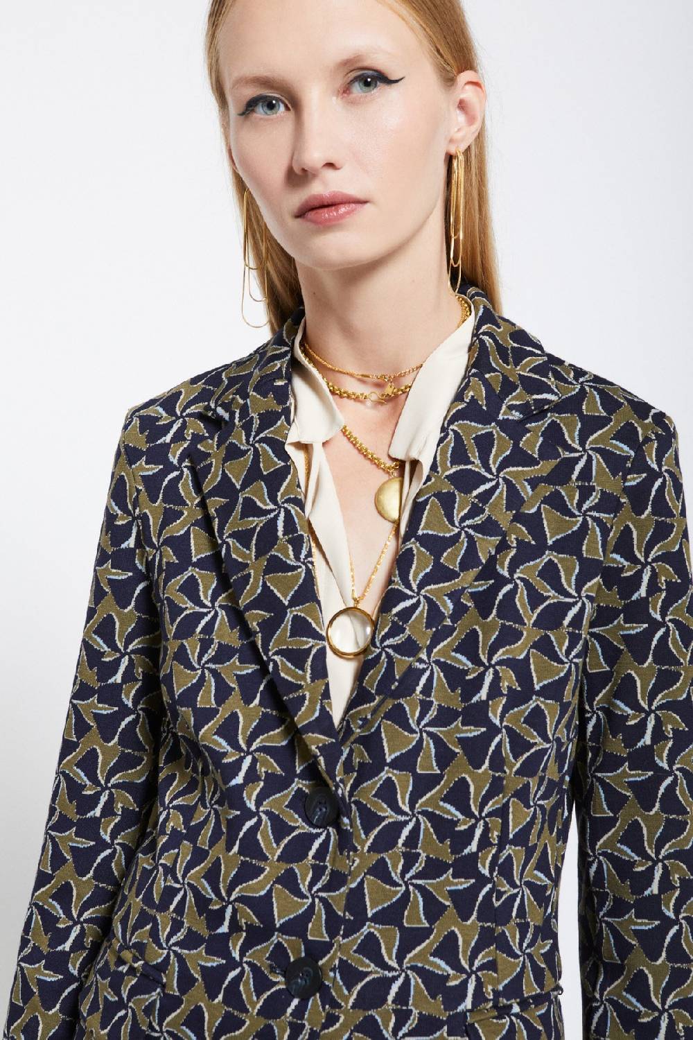 ottod'Ame Printed fit jacket Spedizione Gratuita