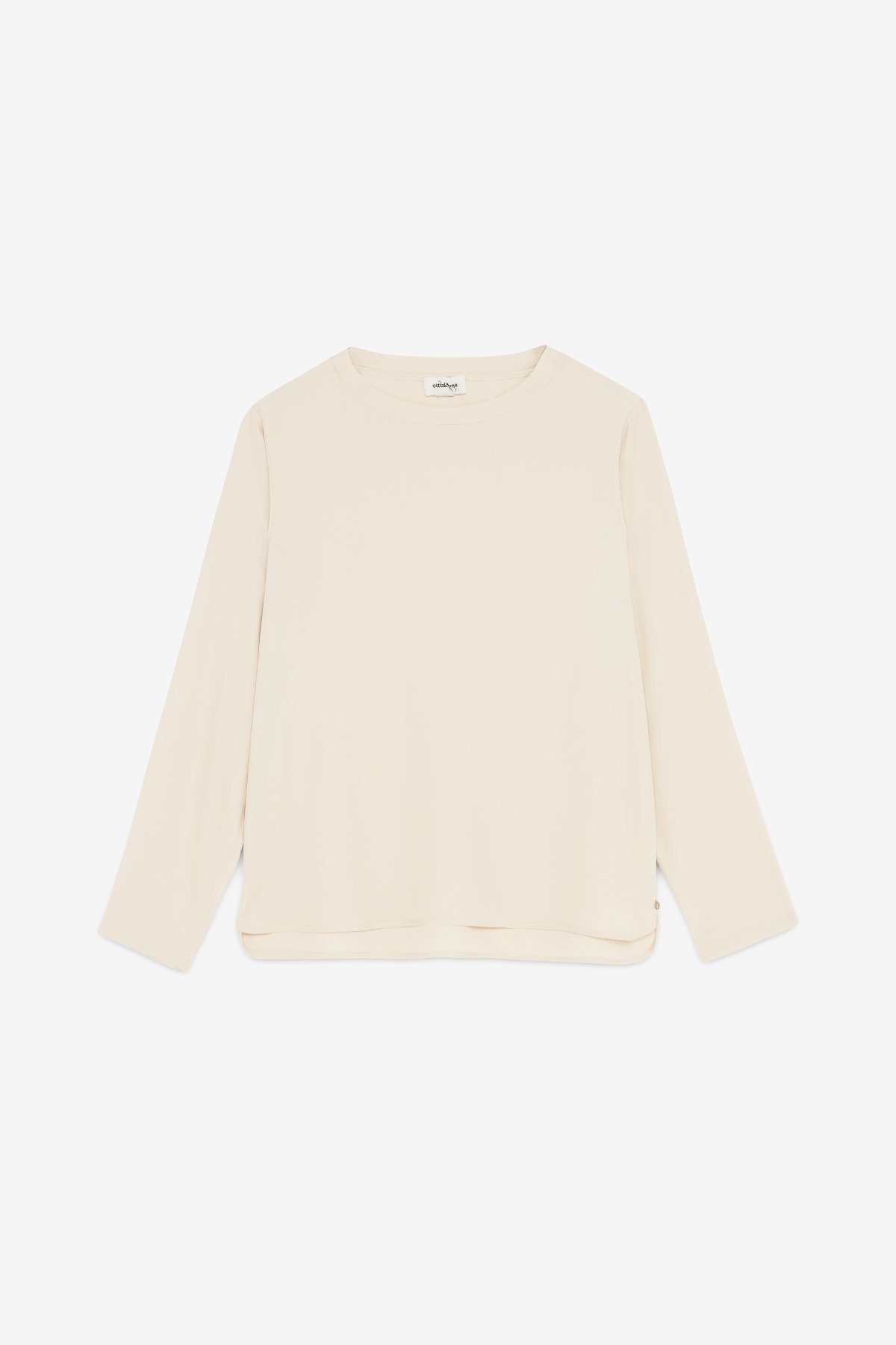 ottod'Ame Silk-blend blouse Negozi Online