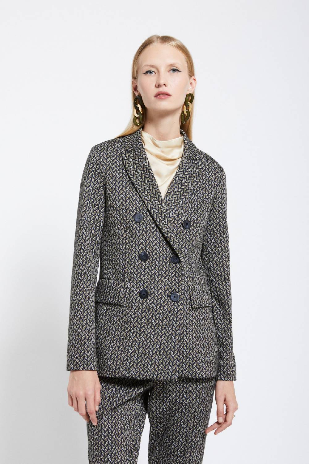 ottod'Ame Double-breasted jacket Fino Al -60%