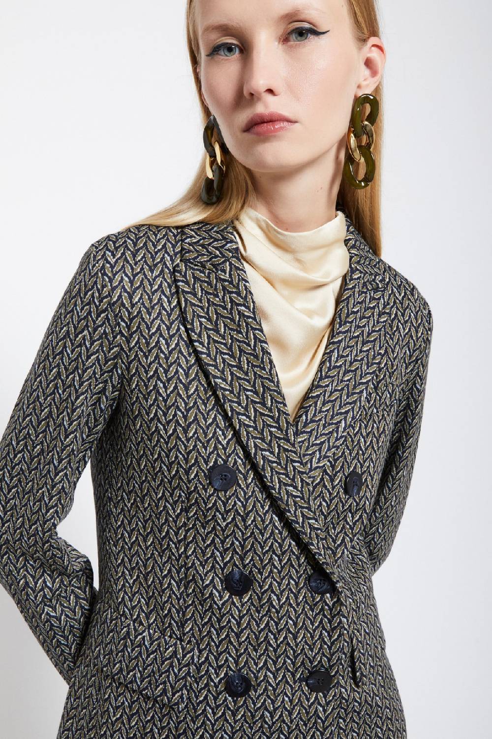 ottod'Ame Double-breasted jacket Fino Al -60%