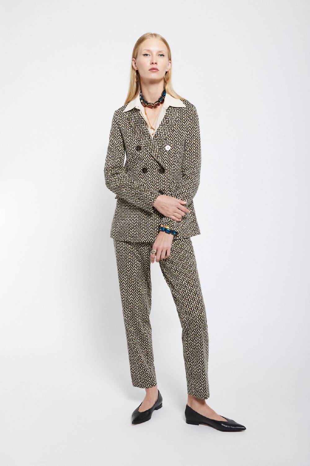 ottod'Ame Anlke lenght trousers Prezzo Ridotto