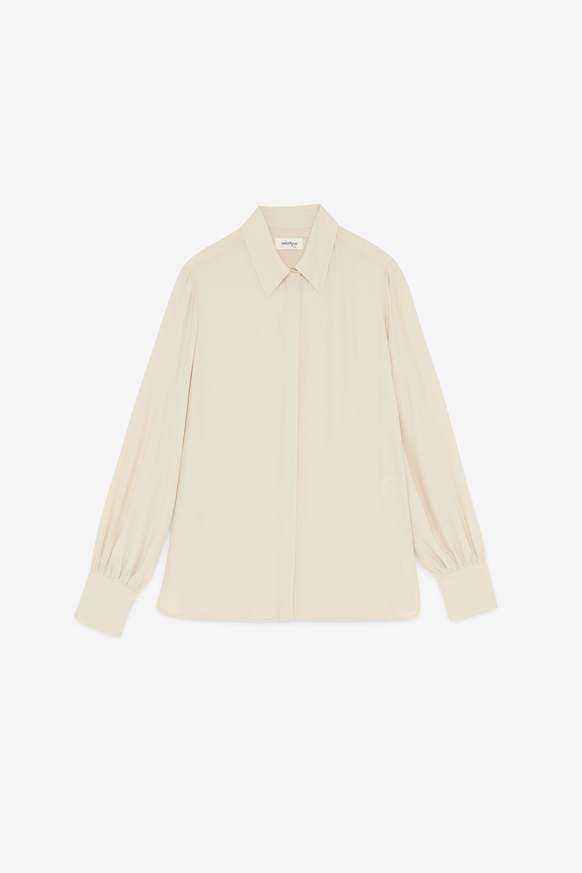 ottod'Ame Silk-blend shirt Novità