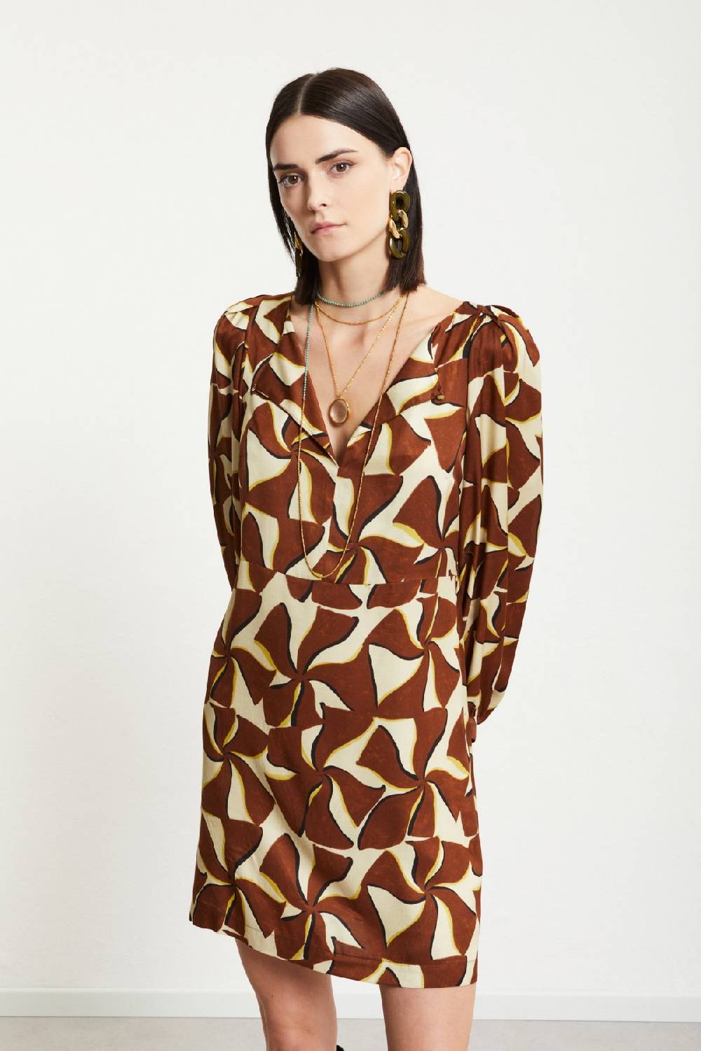 ottod'Ame Viscose short dress Offerta