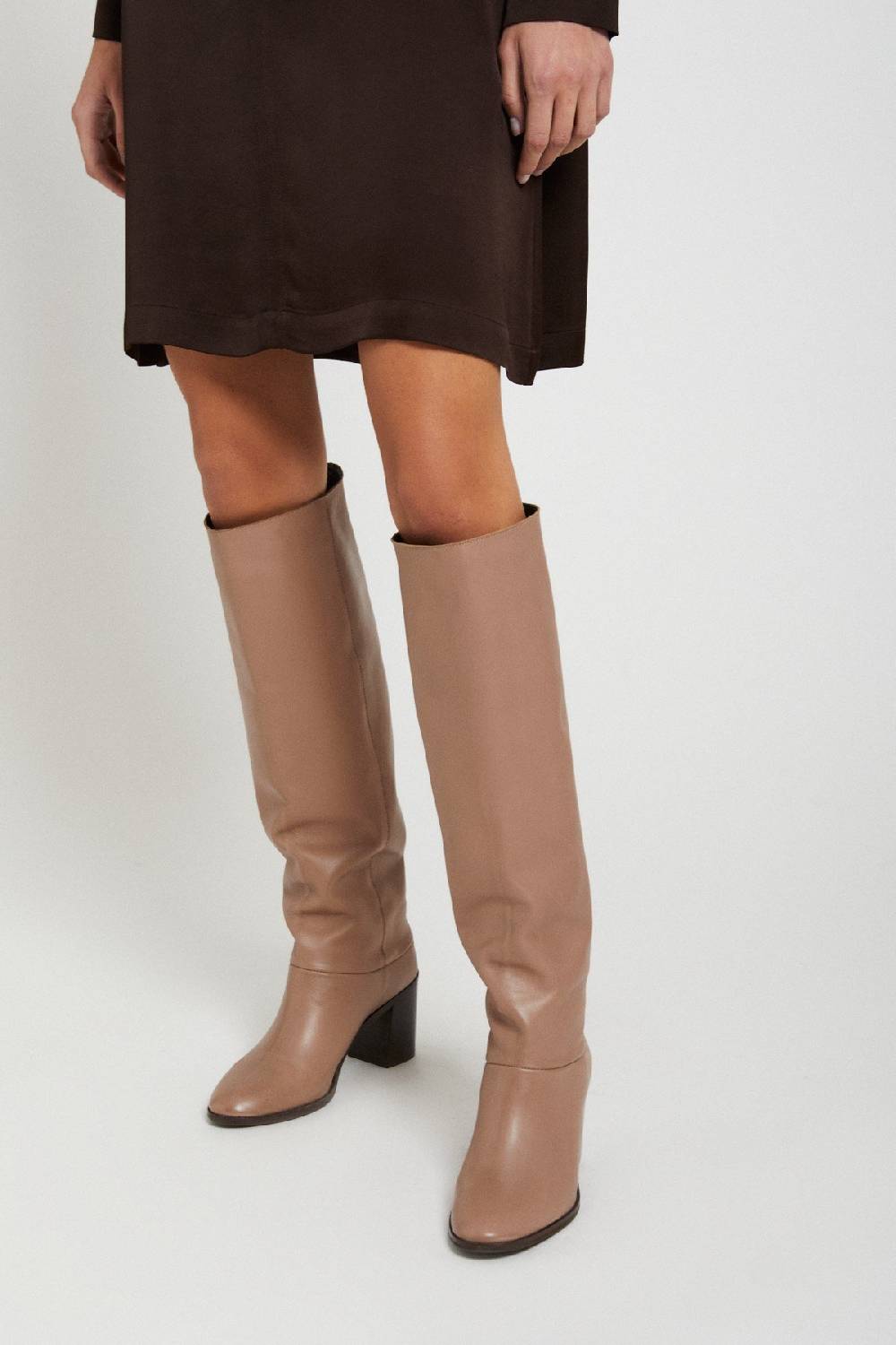 ottod'Ame Leather high boots Outlet