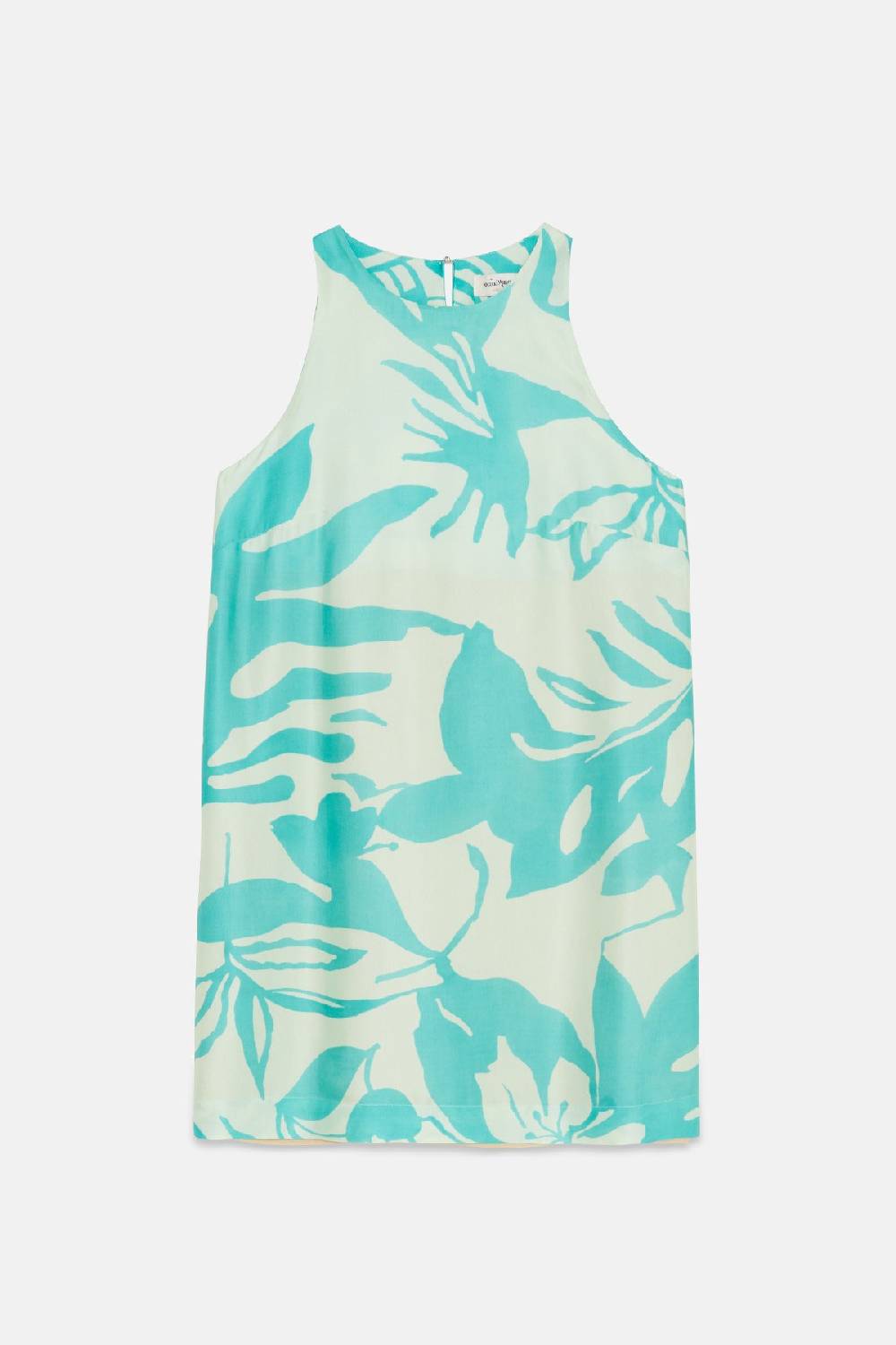 ottod'Ame Printed viscose short dress In Linea