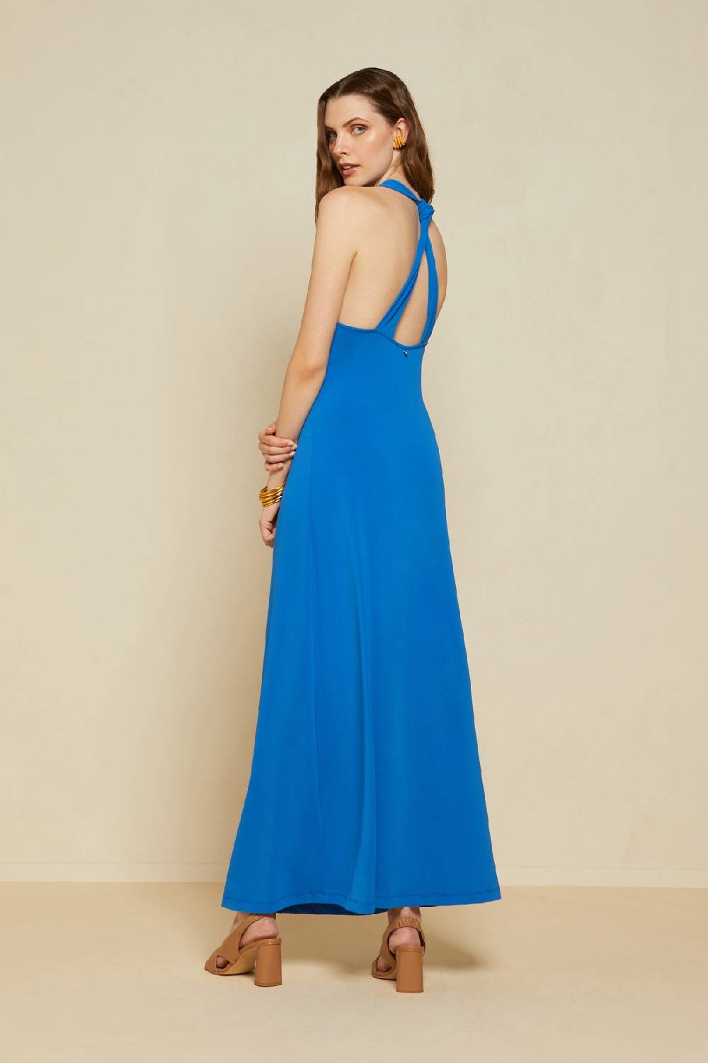 ottod'Ame Criss-crossed long dress Promozione