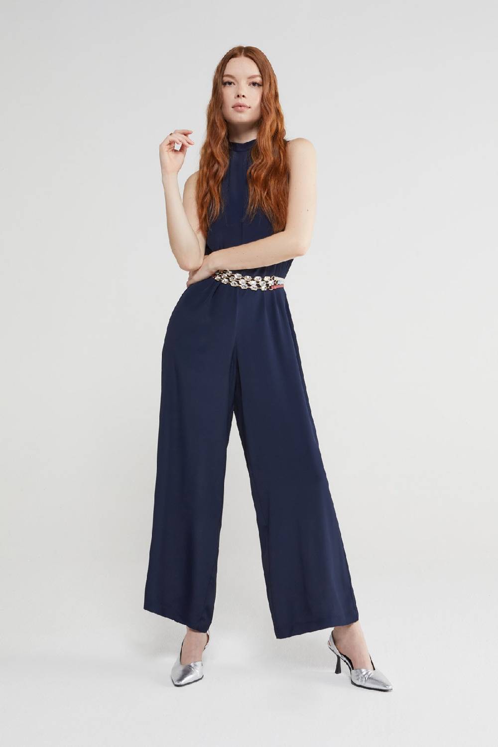 ottod'Ame Silk blend jumpsuit Negozi Online