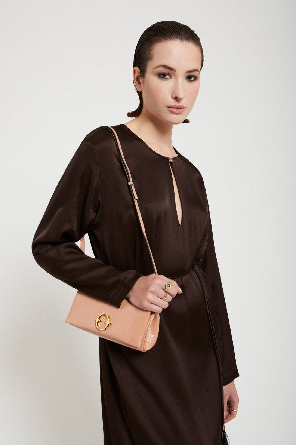 ottod'Ame Leather juicy bag Consegna Veloce