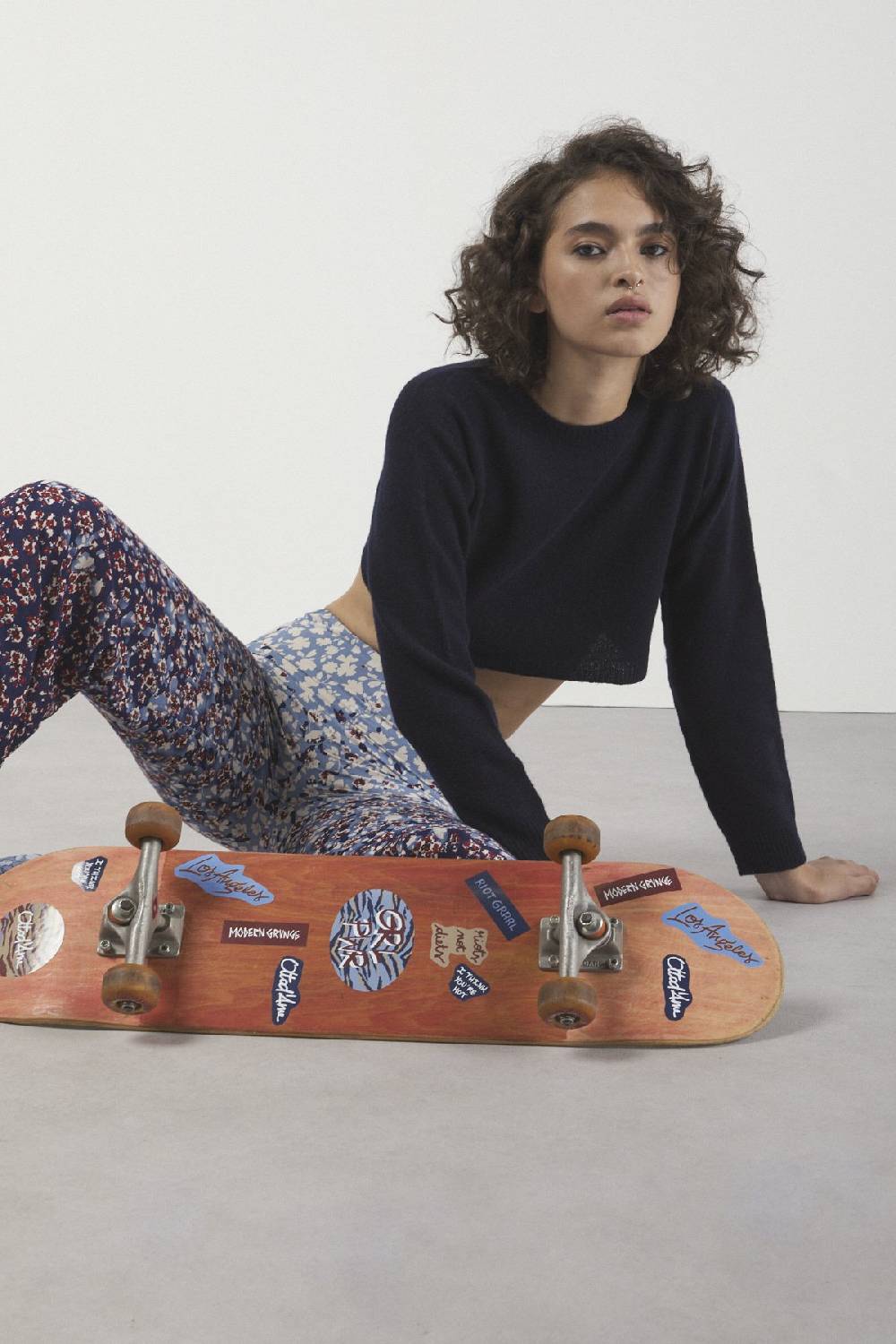 ottod'Ame Cashmire blend cropped sweater Affare Del Giorno