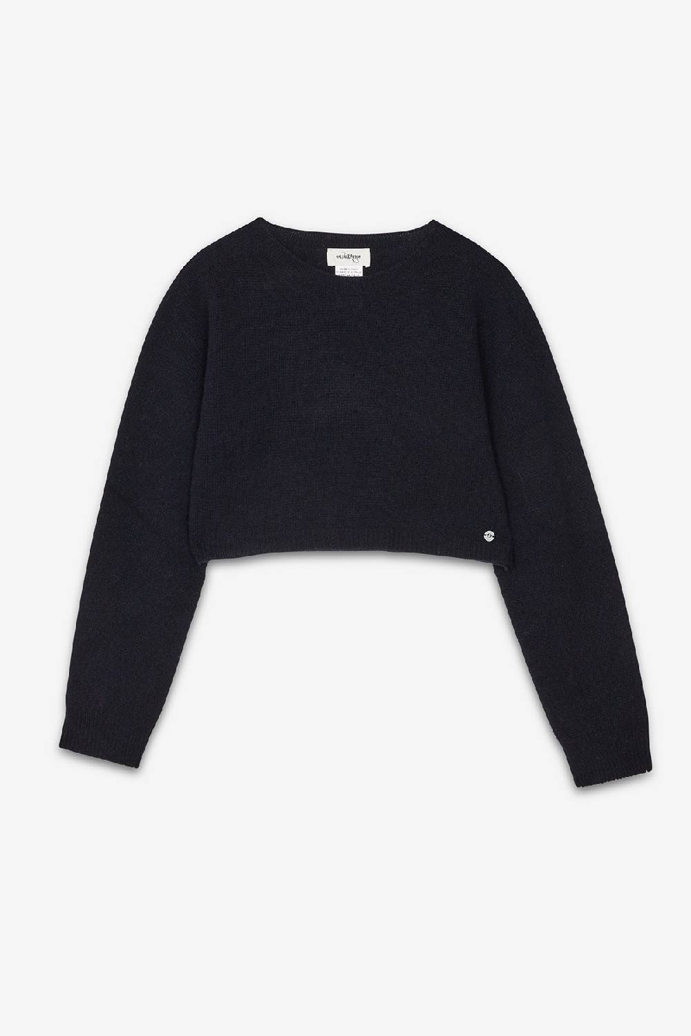 ottod'Ame Cashmire blend cropped sweater Affare Del Giorno