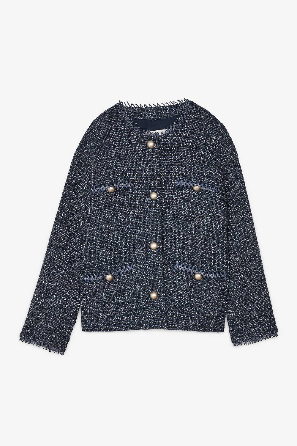 ottod'Ame Tweed jacket with buttons Prezzo Ridotto