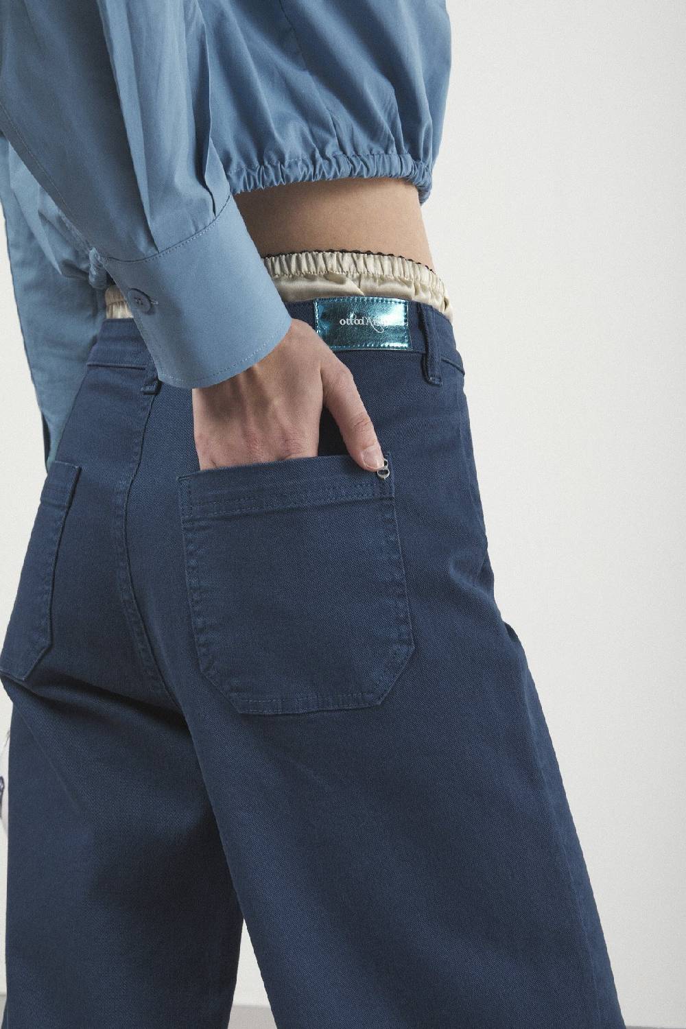 ottod'Ame Jeans Cropped French Online