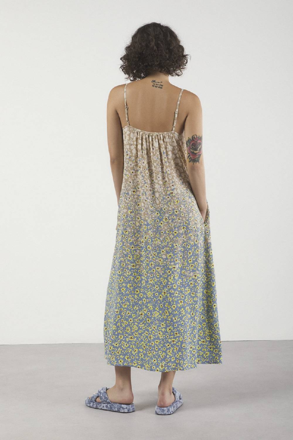 ottod'Ame Viscose long dress Hotsell