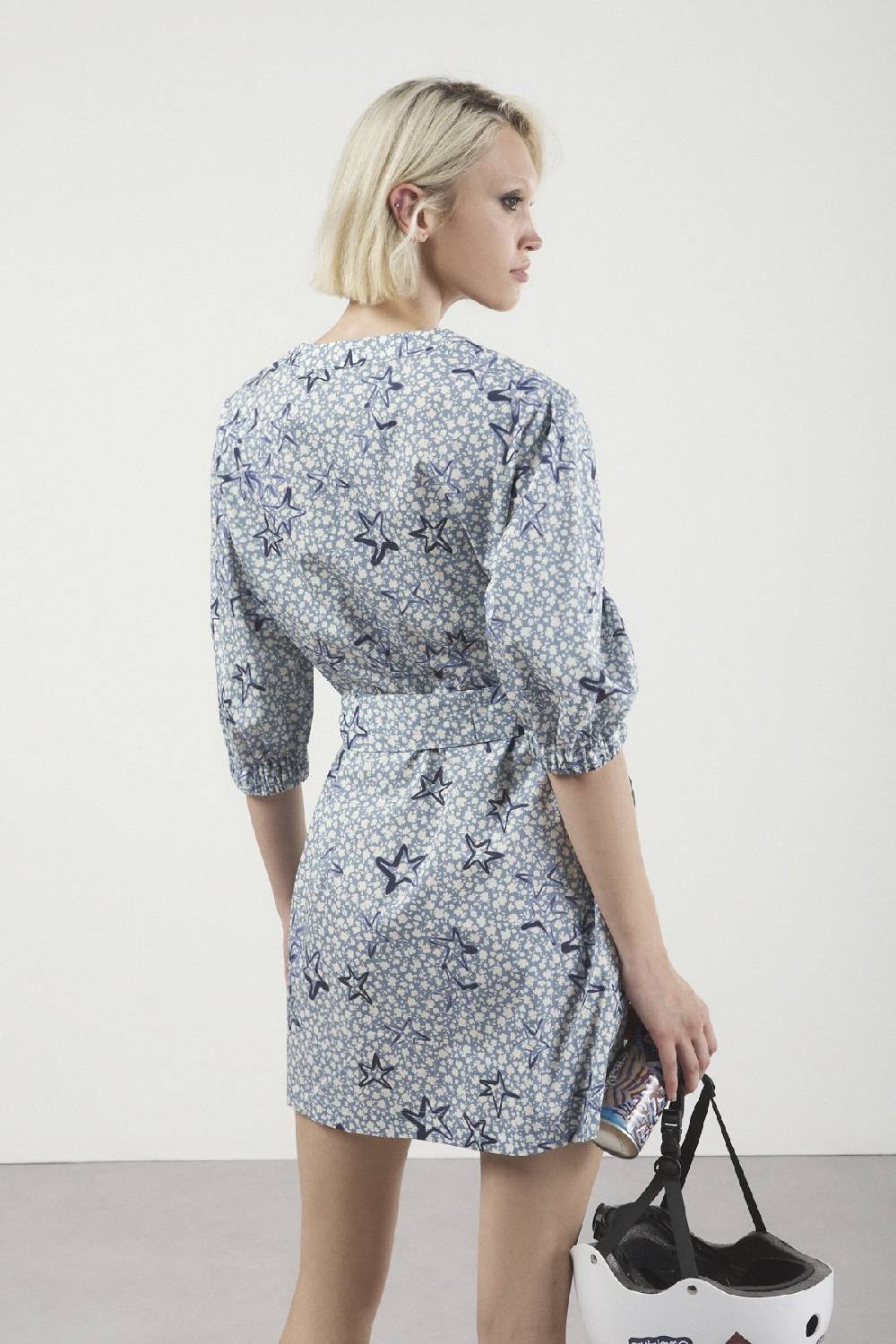 ottod'Ame Cotton short dress Saldi Di Fabbrica