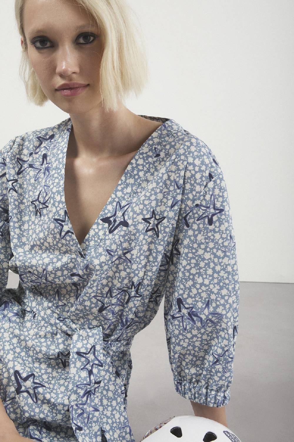 ottod'Ame Cotton short dress Saldi Di Fabbrica