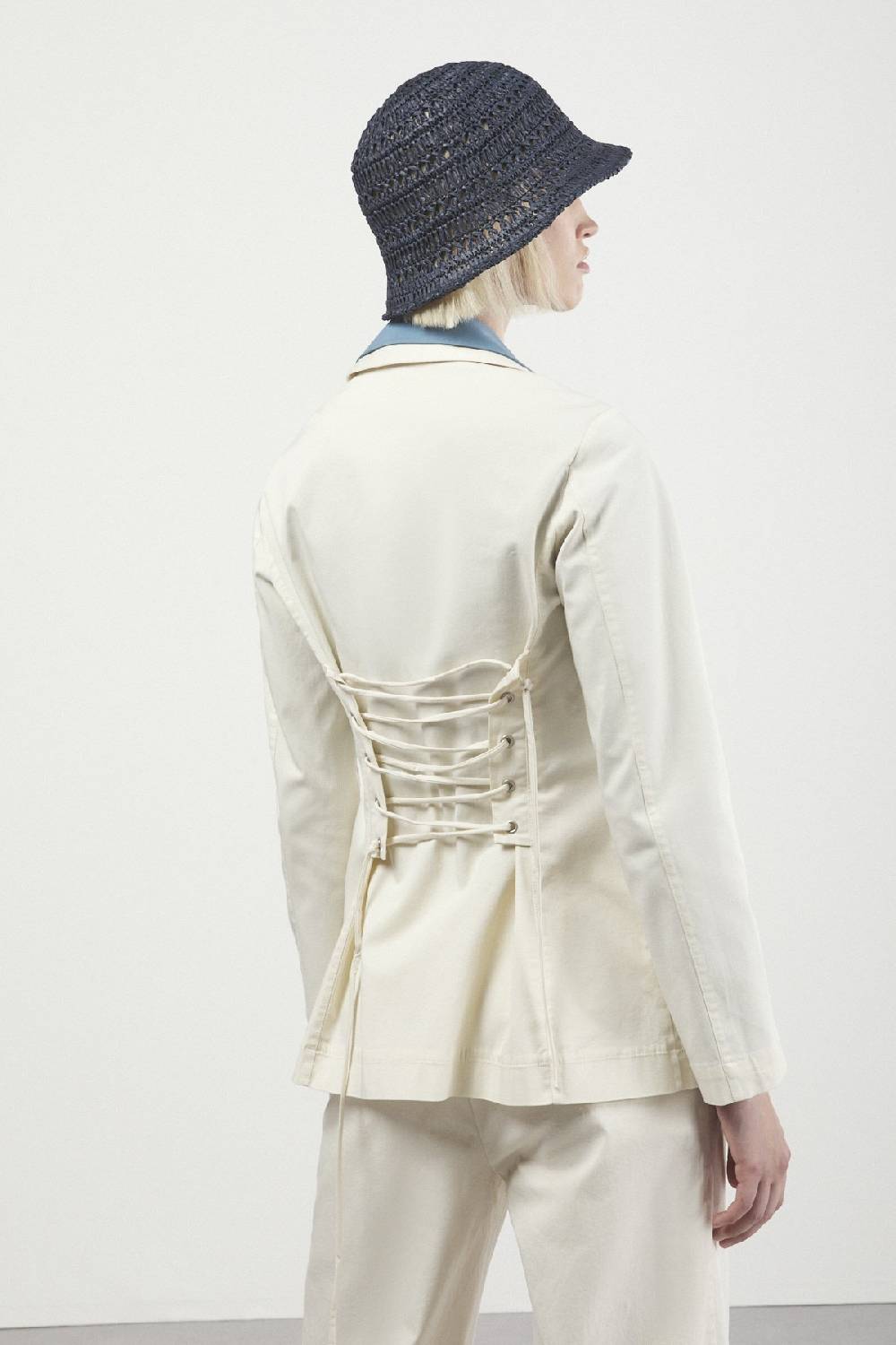 ottod'Ame Cotton jacket with strings In Saldo