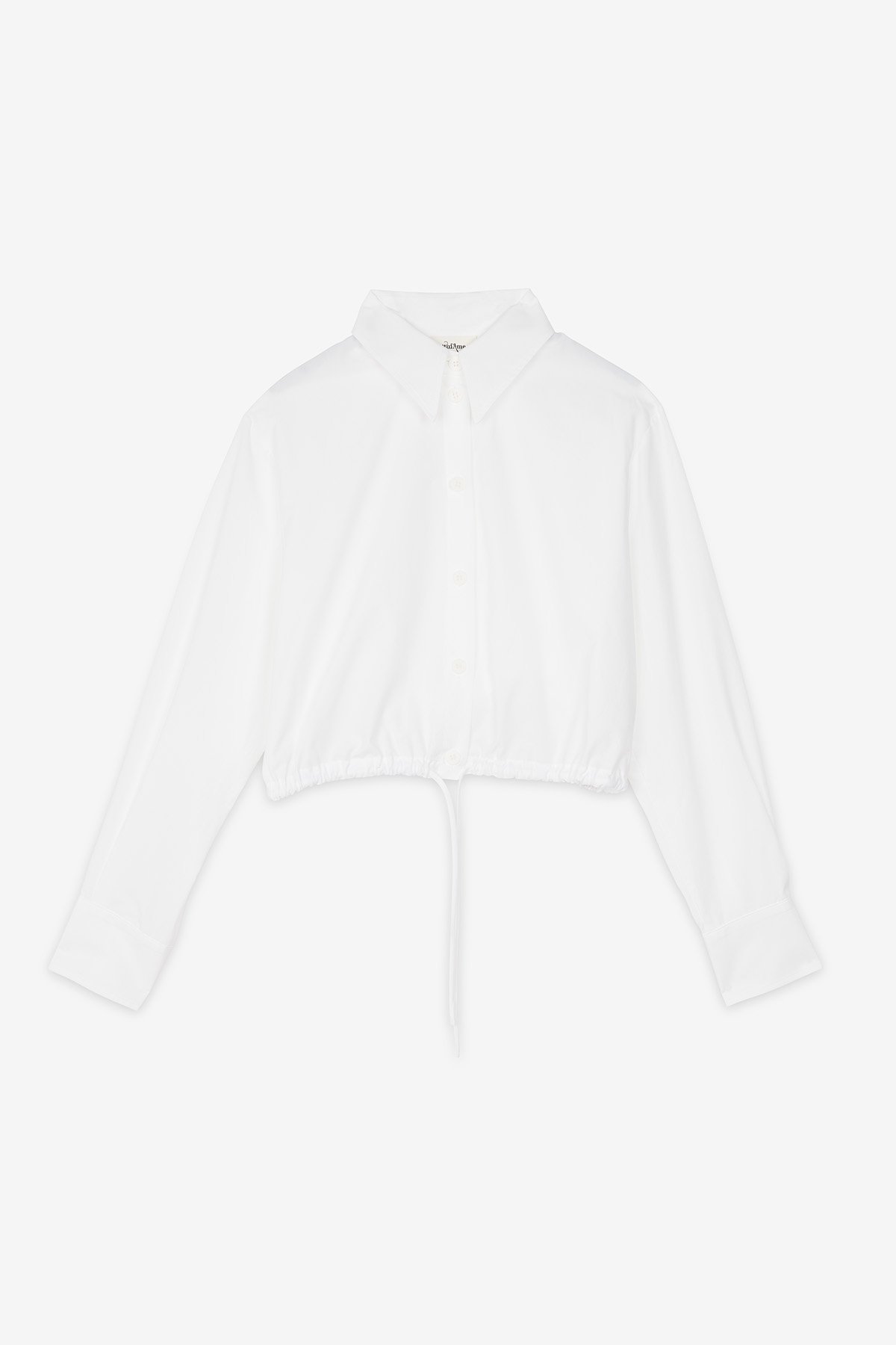 ottod'Ame Poplin cropped shirt 2025